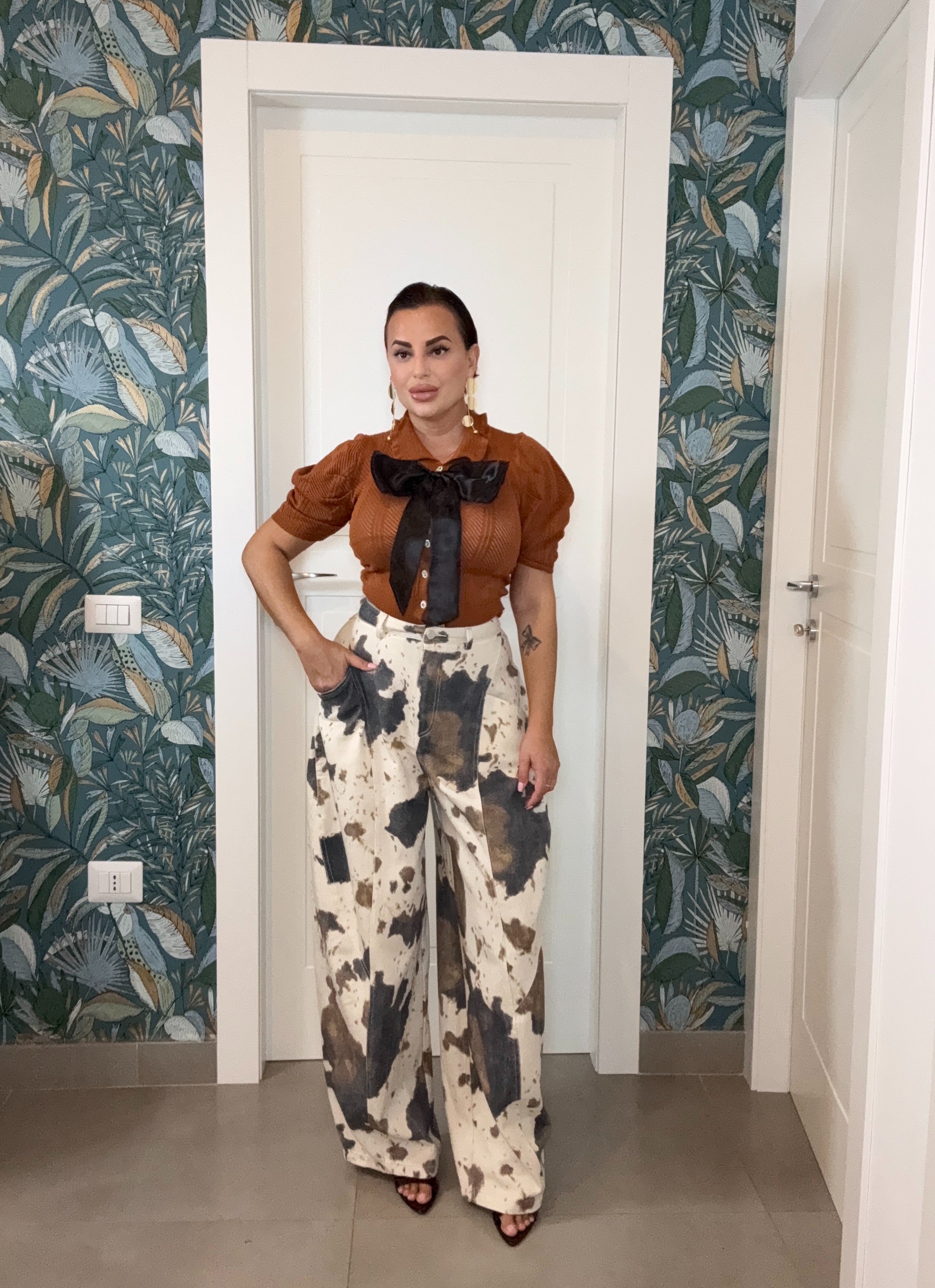 Maglia Bon Ton coccio