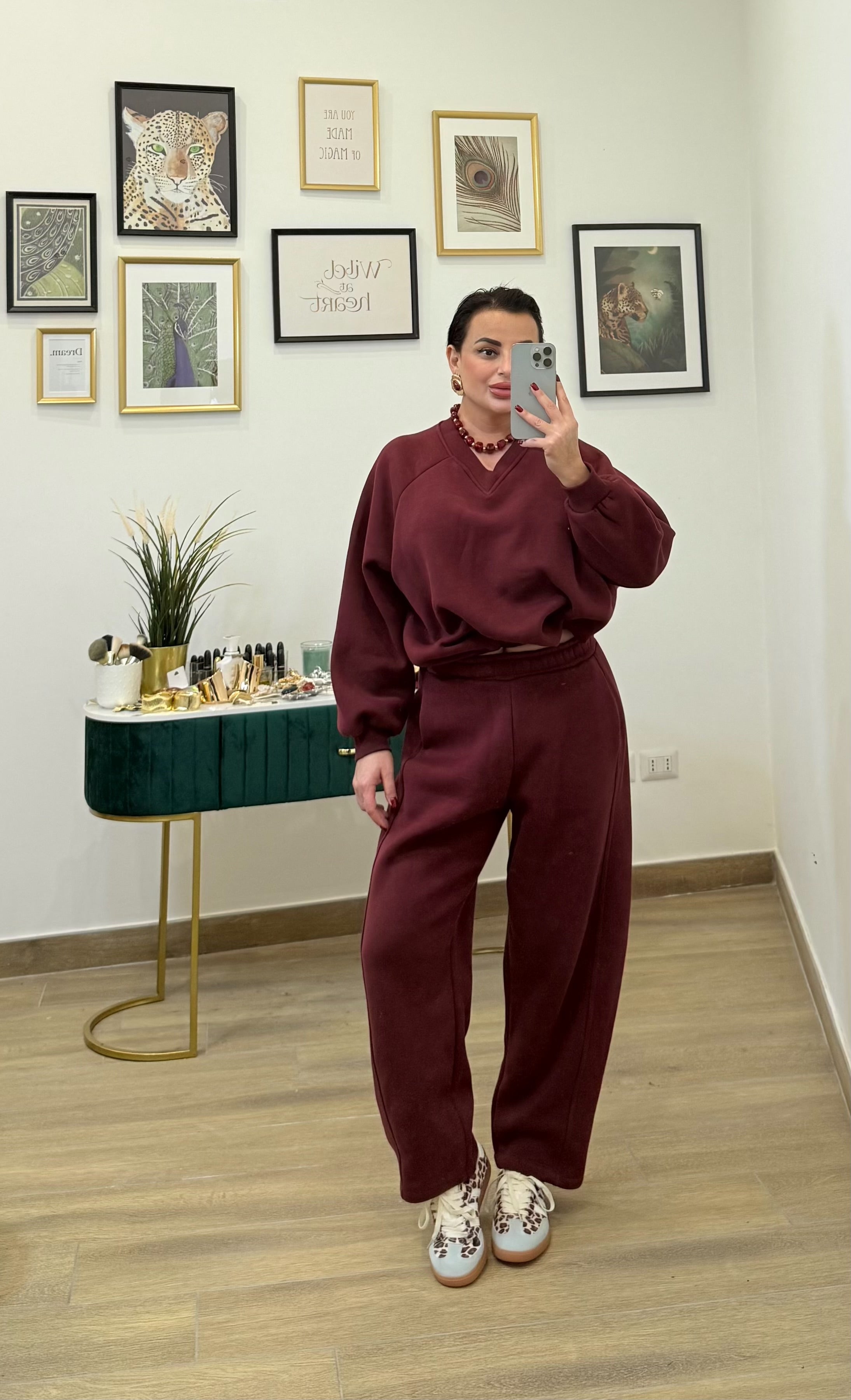 Coordinato tuta ballon bordo’