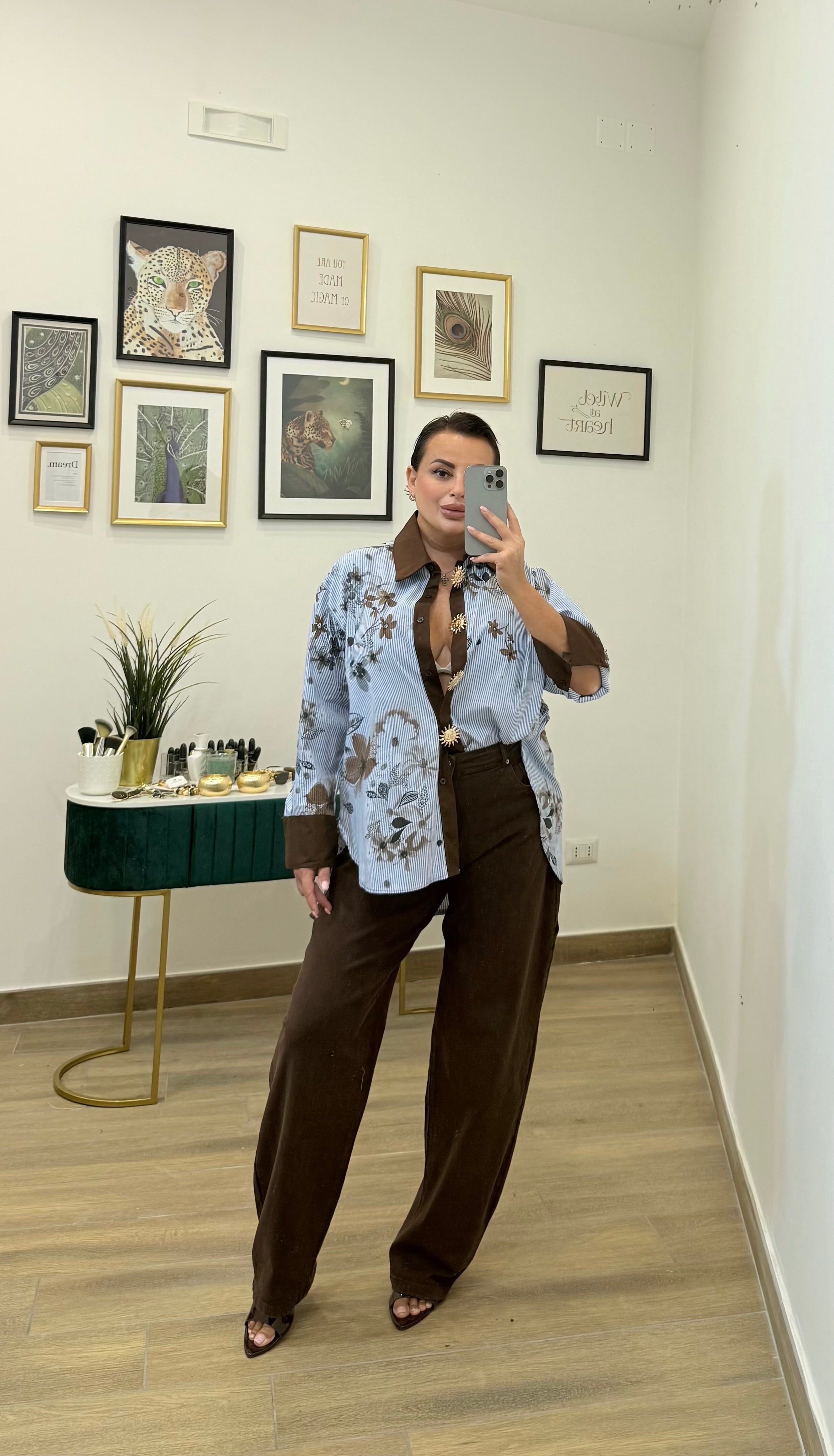 Camicia righe SOLEIL