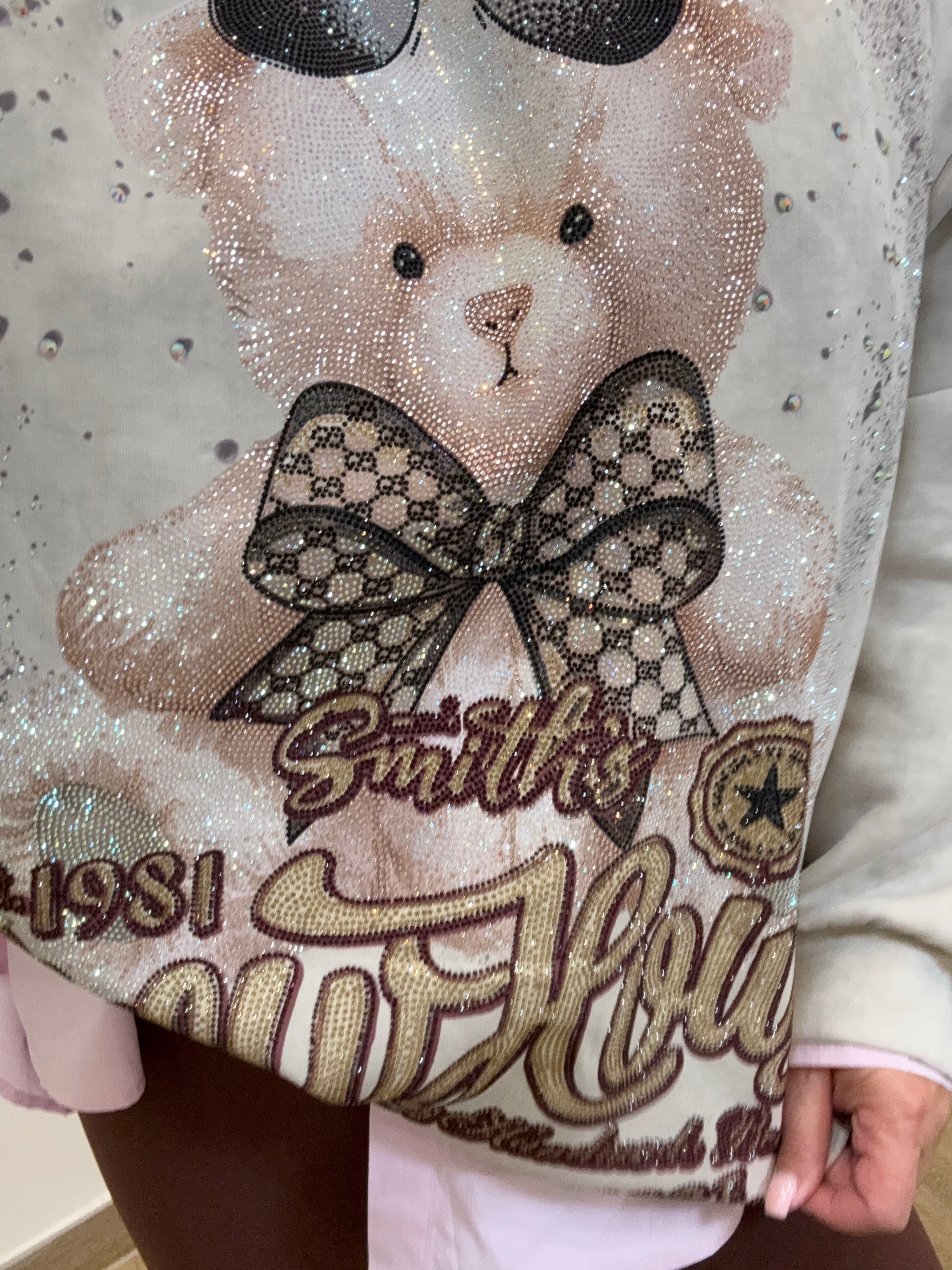 Felpa Teddy Gu