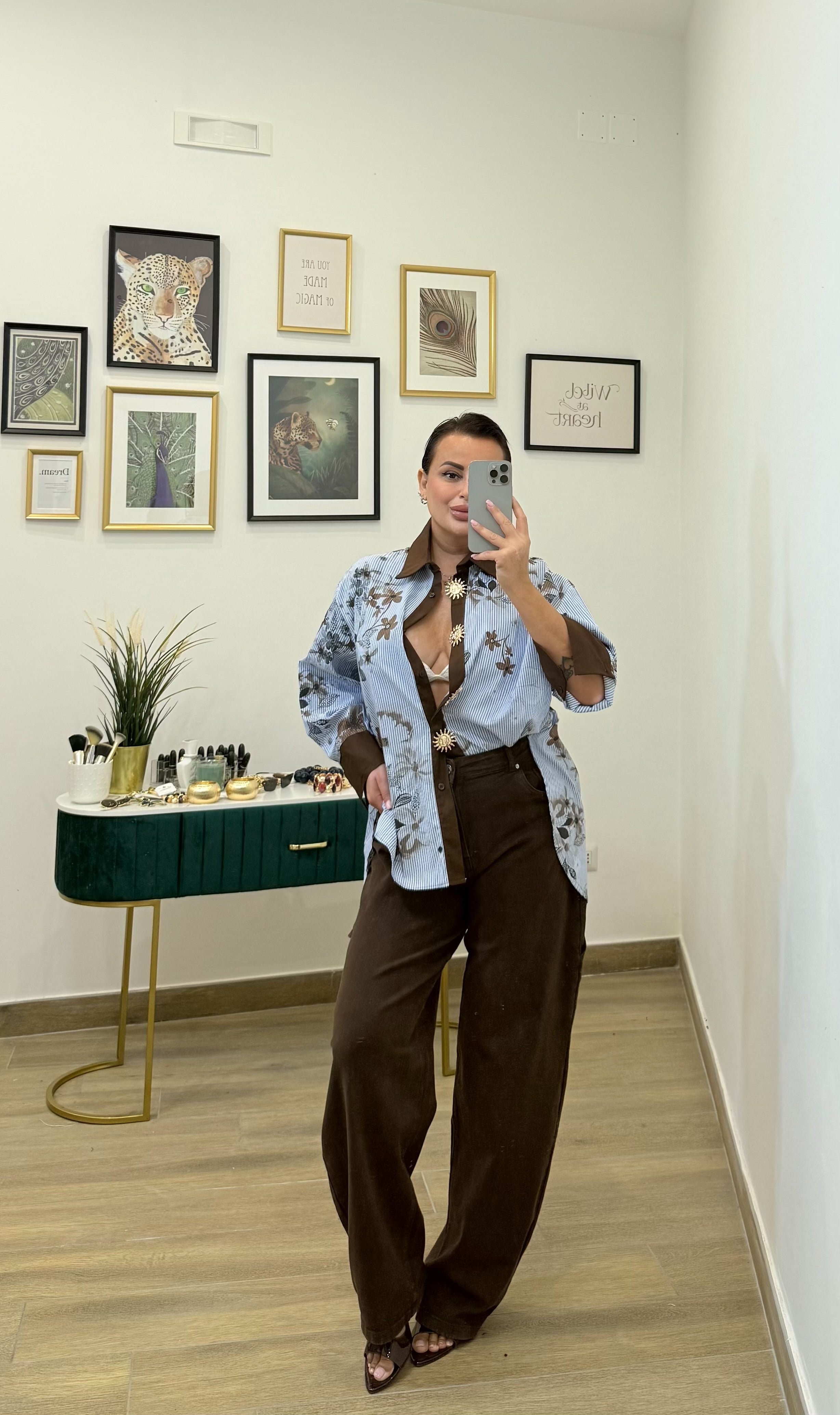 Camicia righe SOLEIL