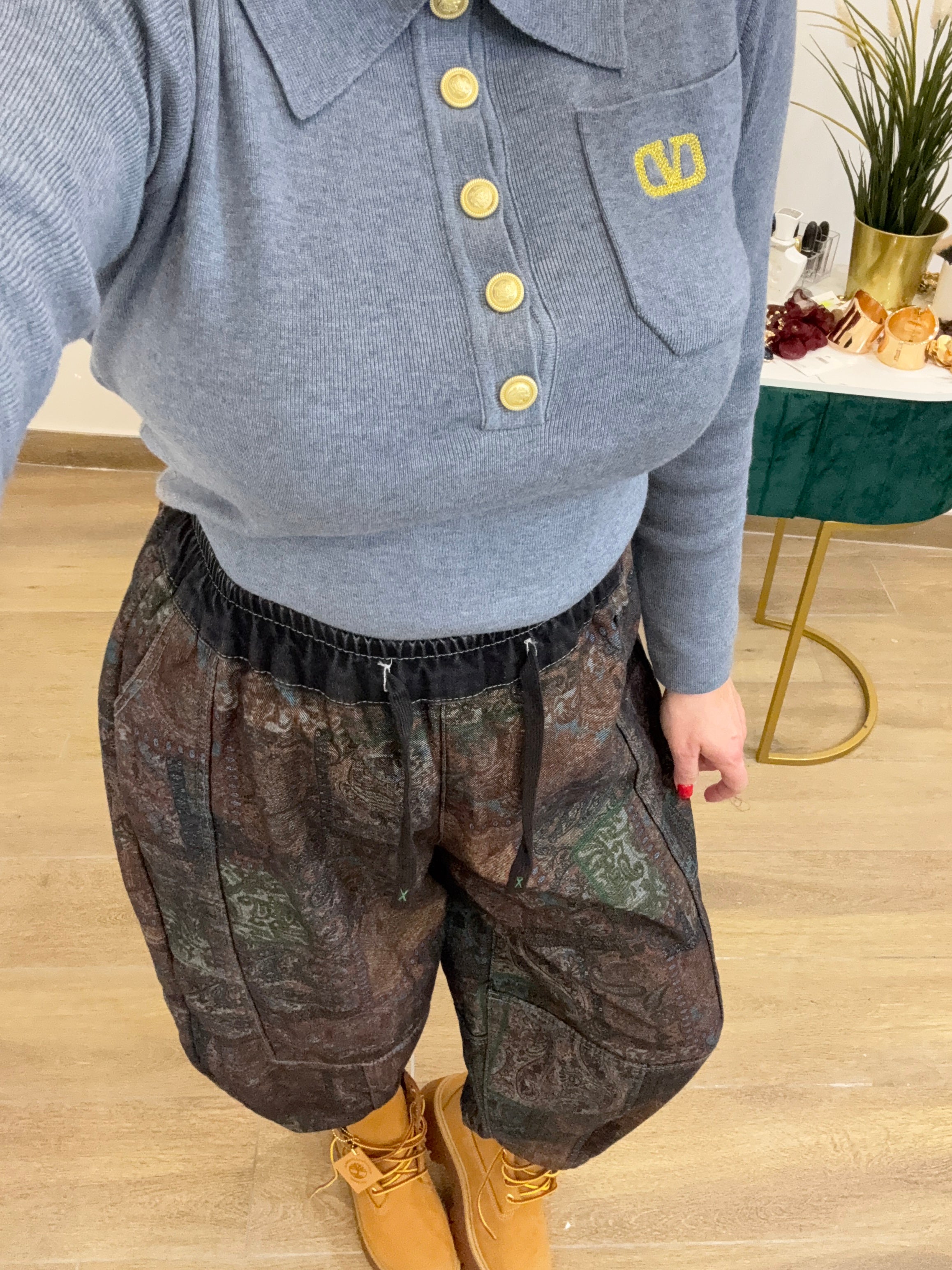 Polo lana  rasata Valenty Grey