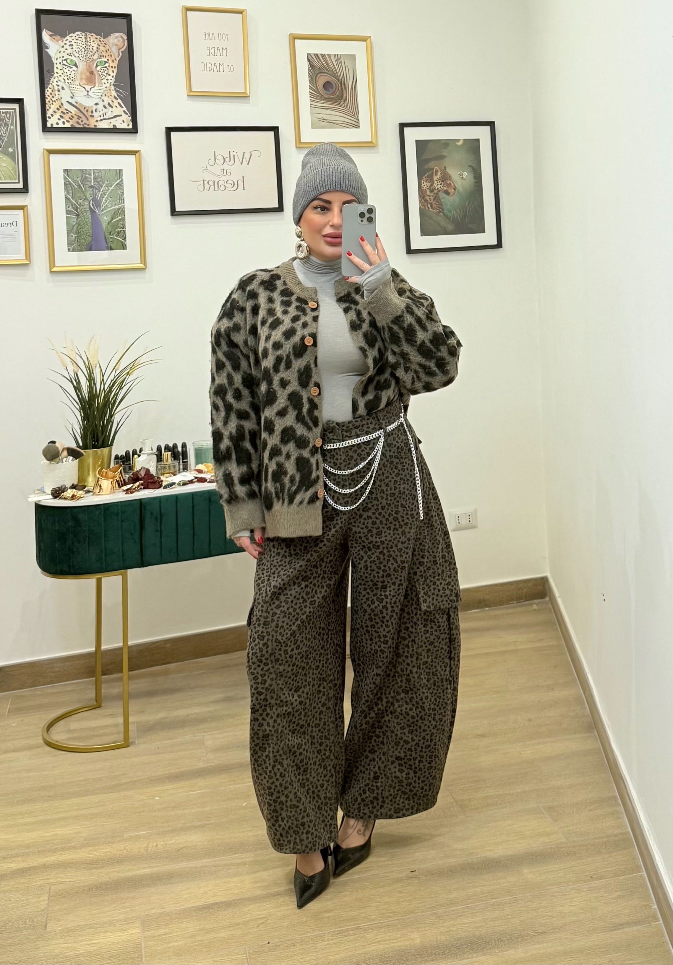 Panta cargo maculato