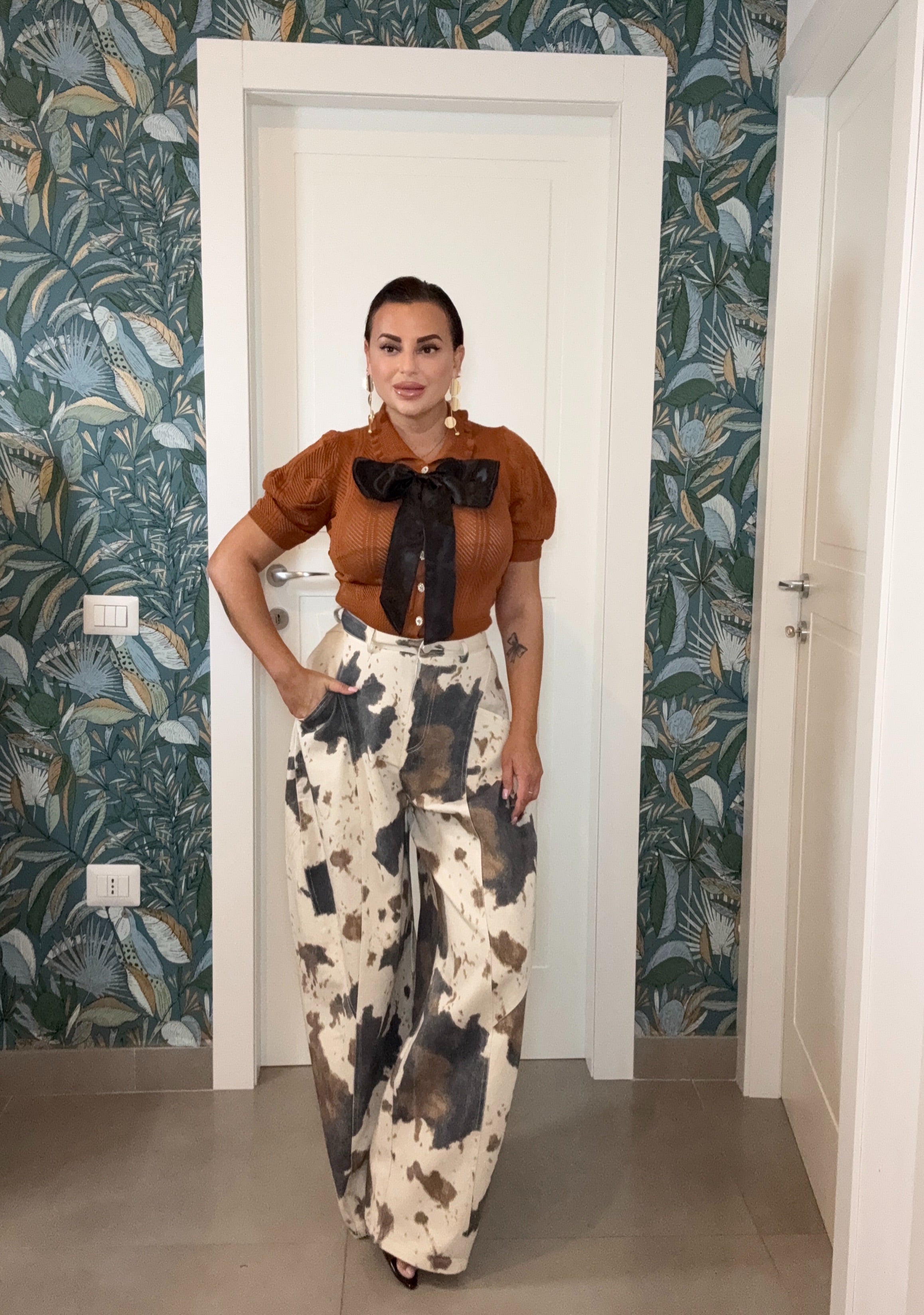 Maglia Bon Ton coccio