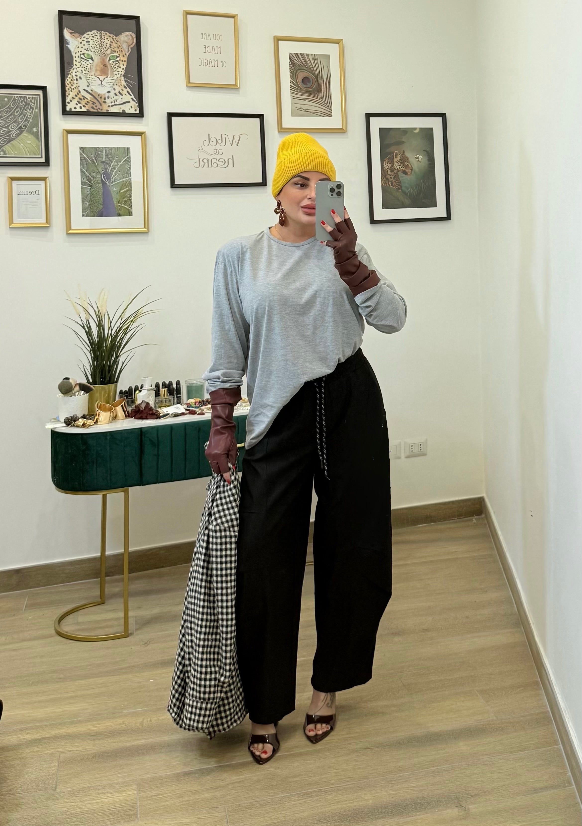 Maglia spalline mélange