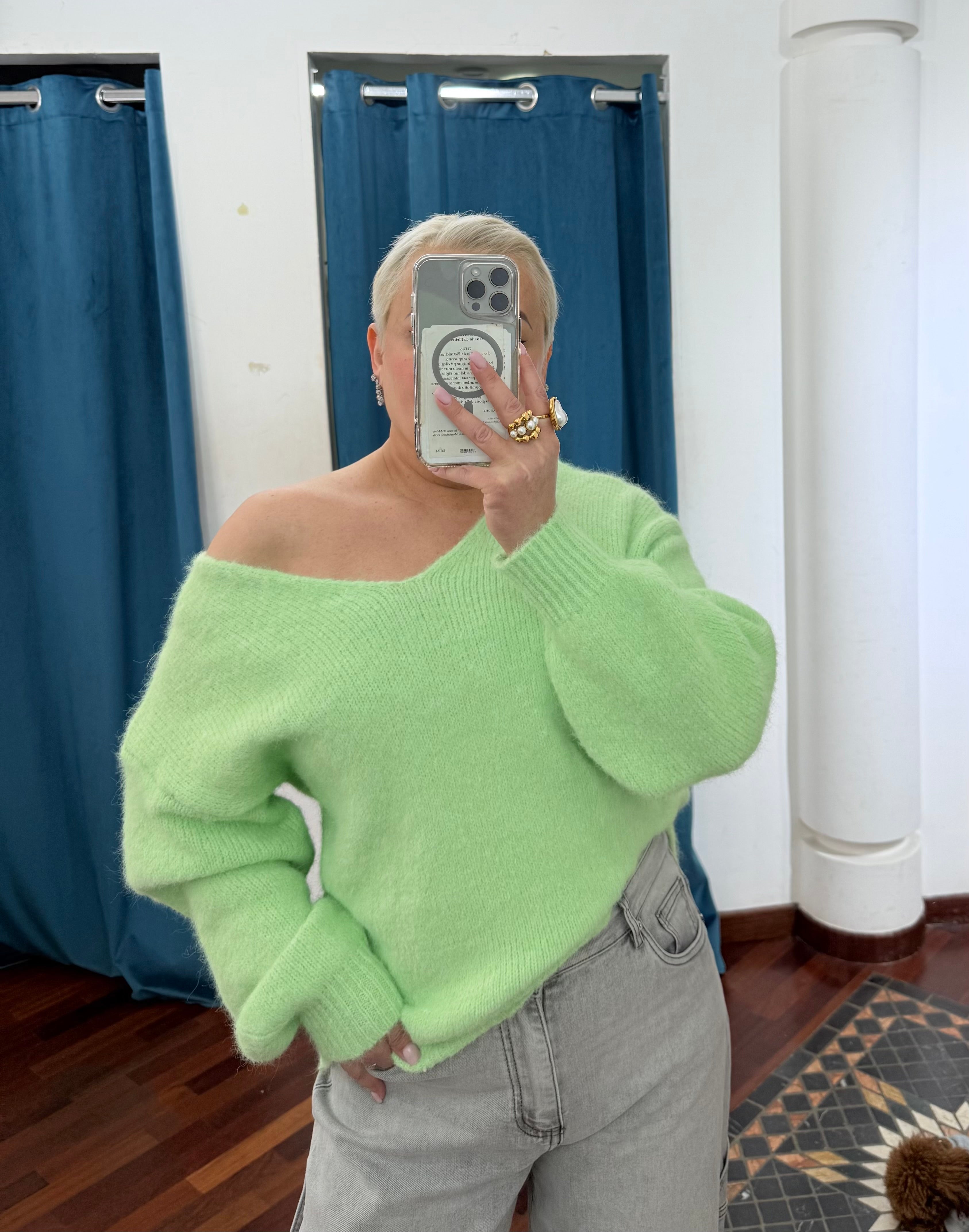 Maglione Fiocco Green