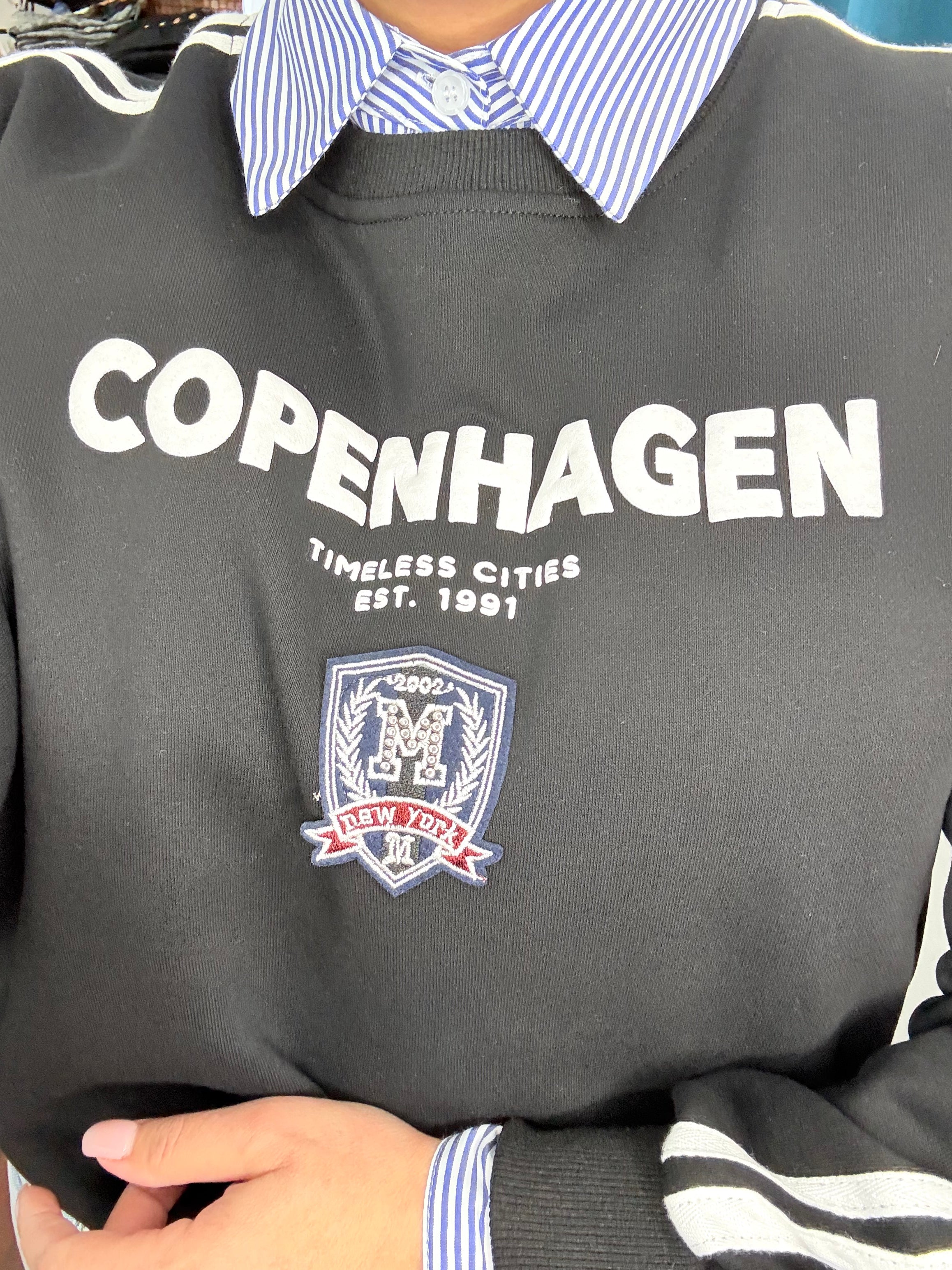 Felpa Copenhagen Black