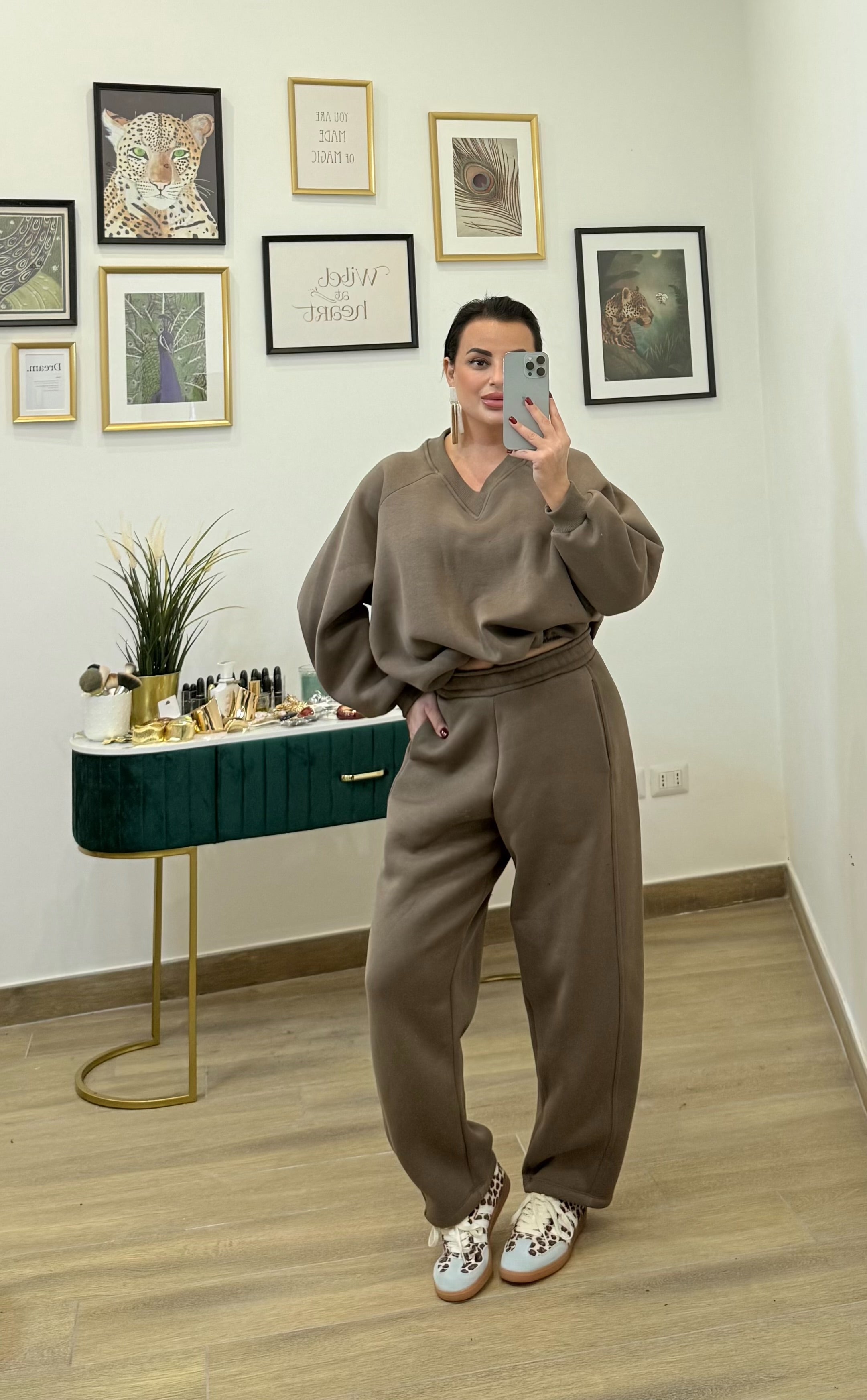 Coordinato tuta Ballon fango