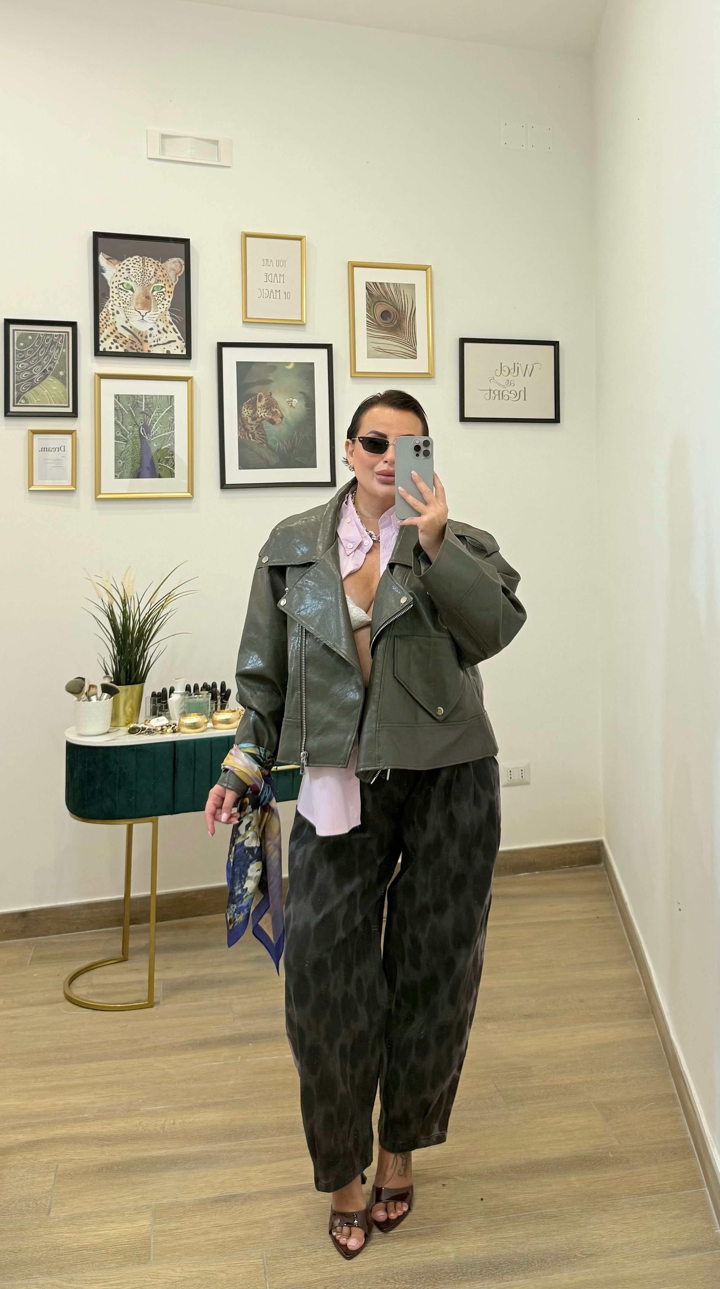 Chiodo over verde