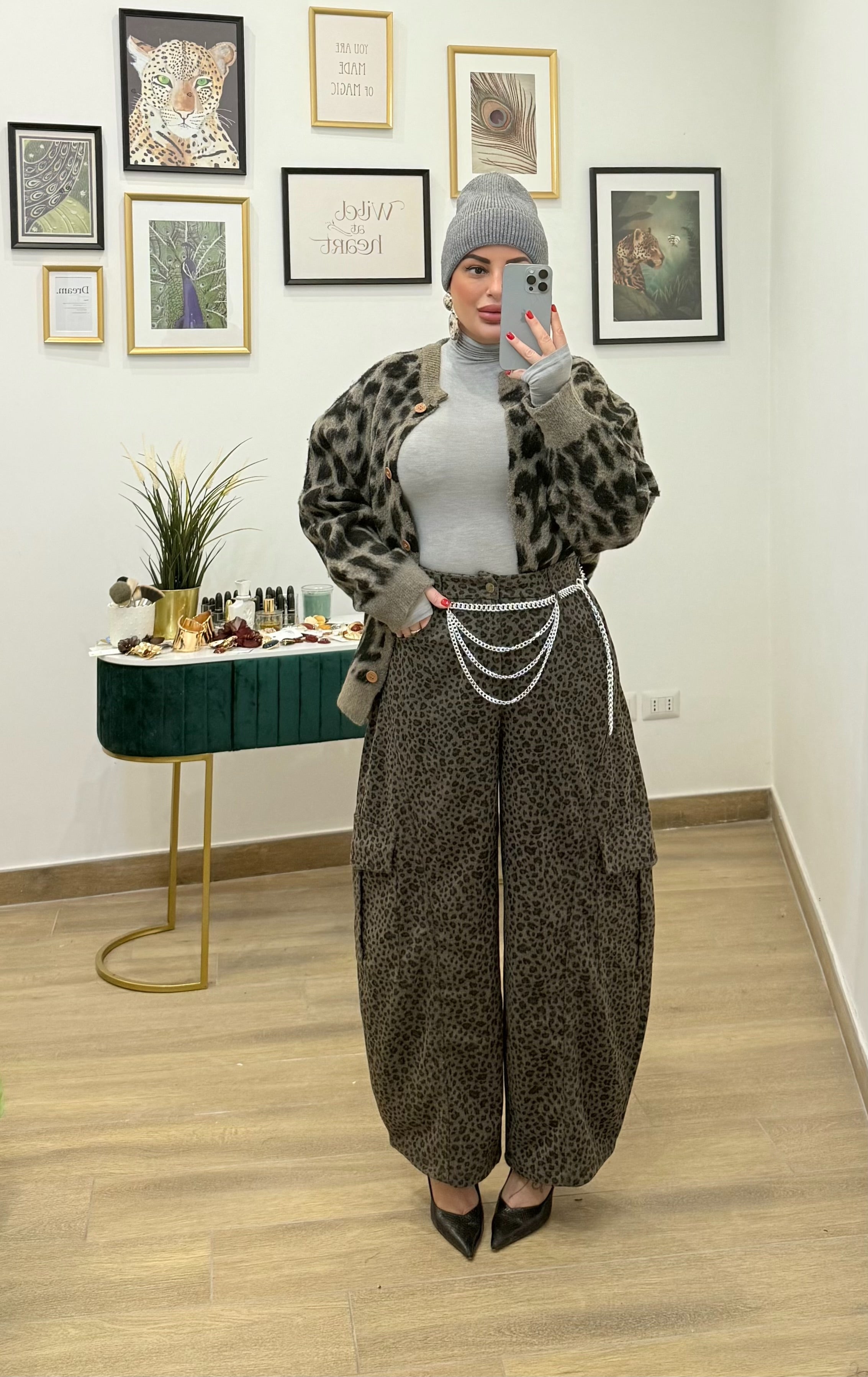 Panta cargo maculato