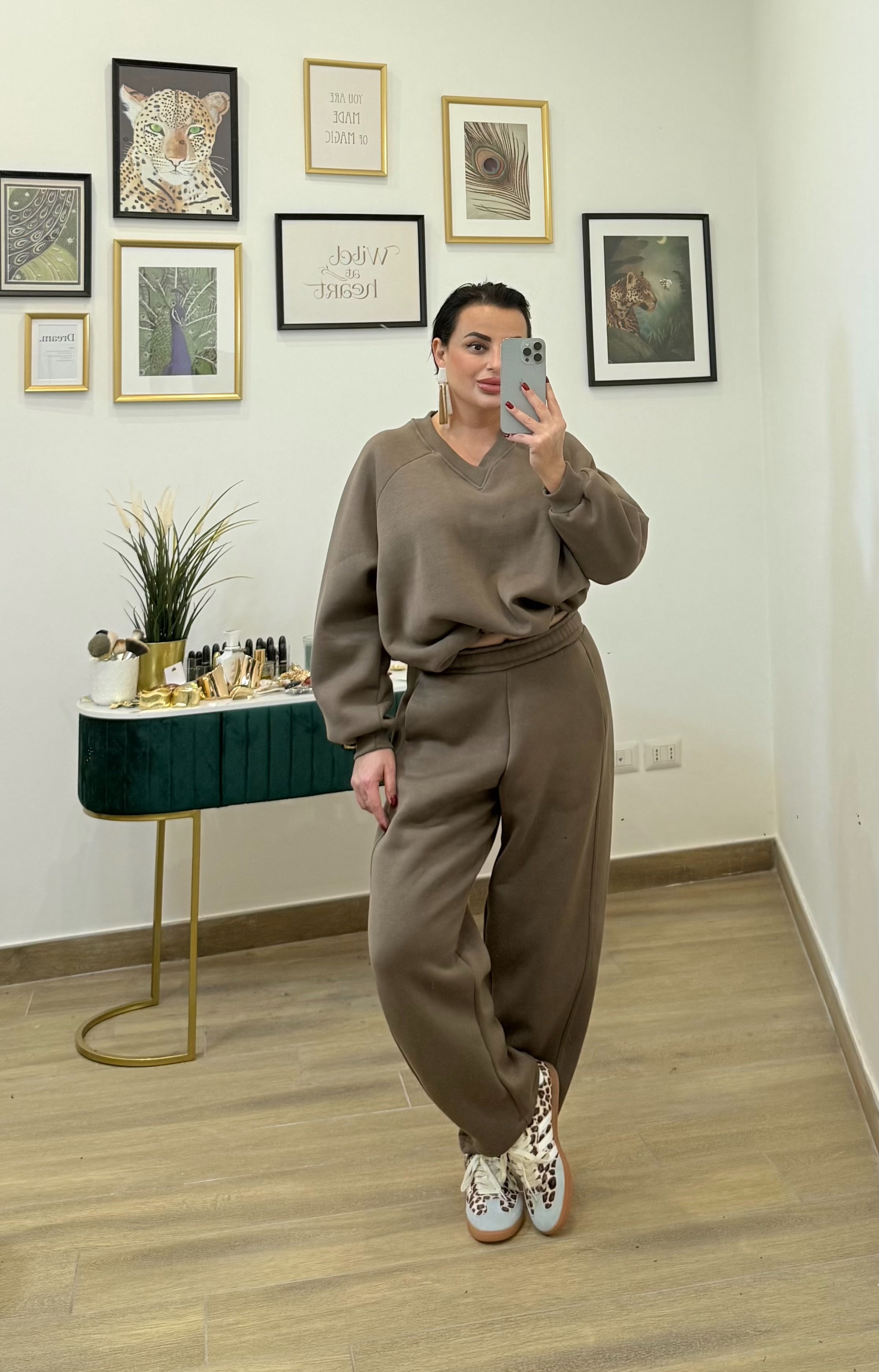 Coordinato tuta Ballon fango