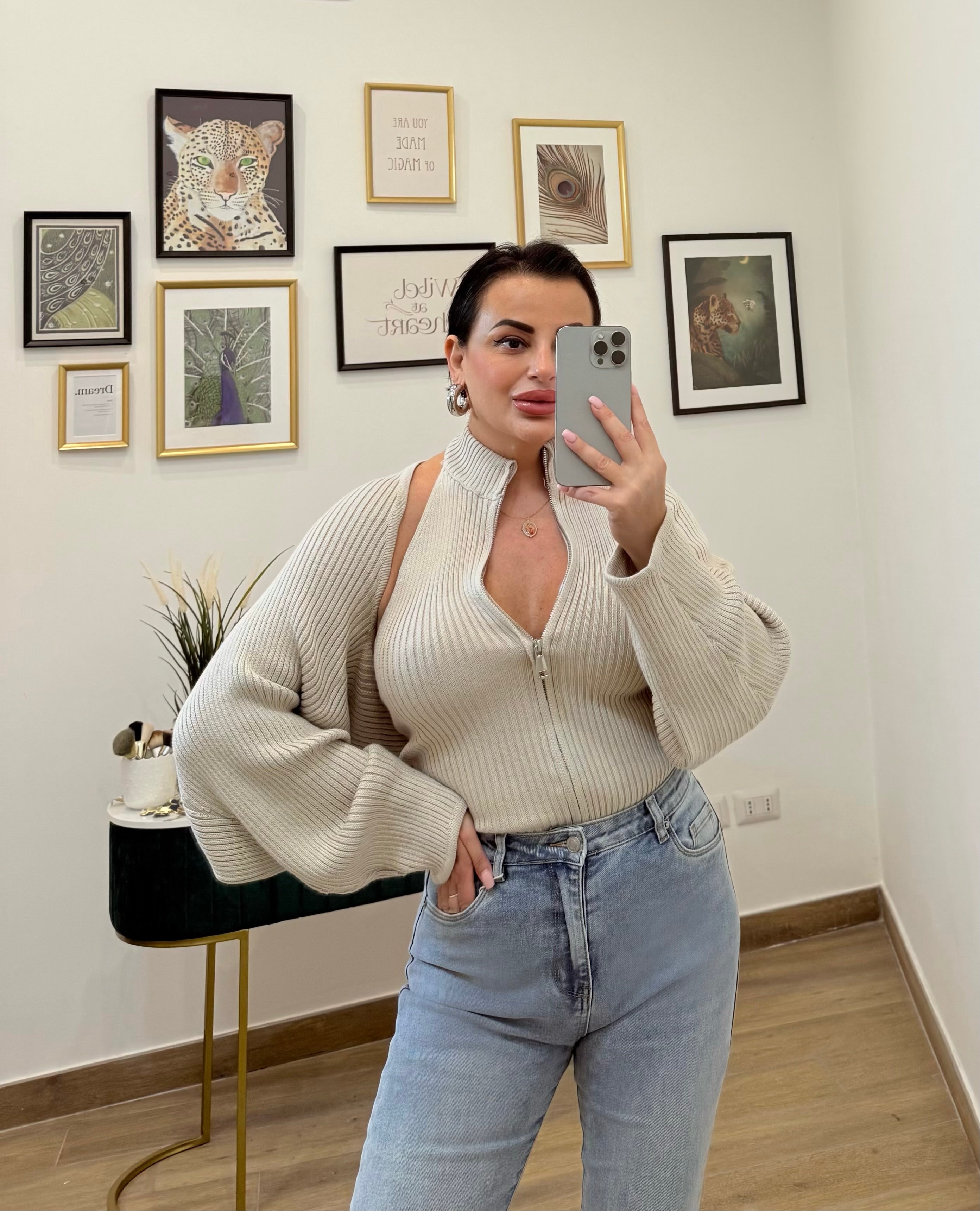 Orecchini cerchio Big silver