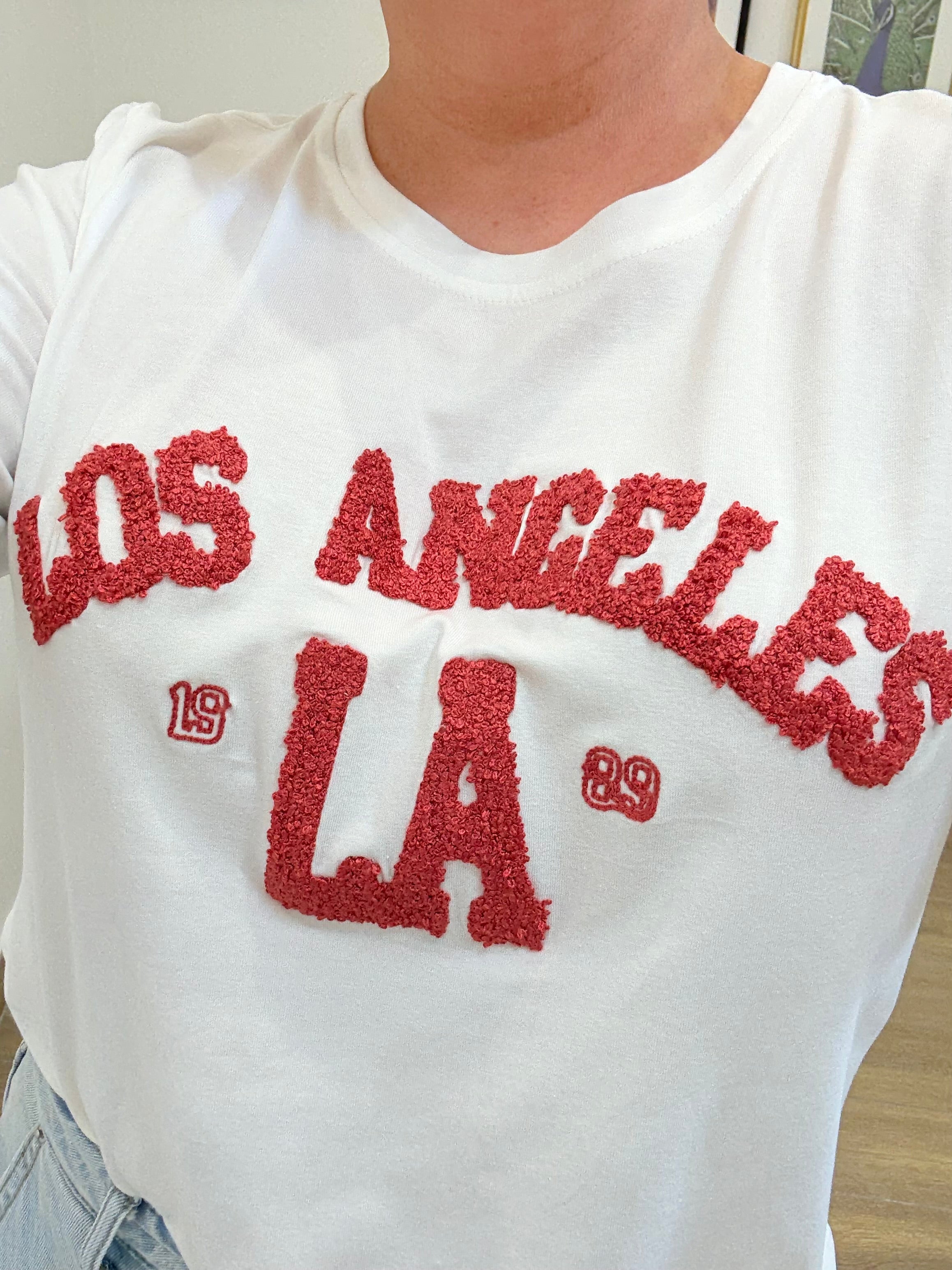 T-Shirt Los Angeles red