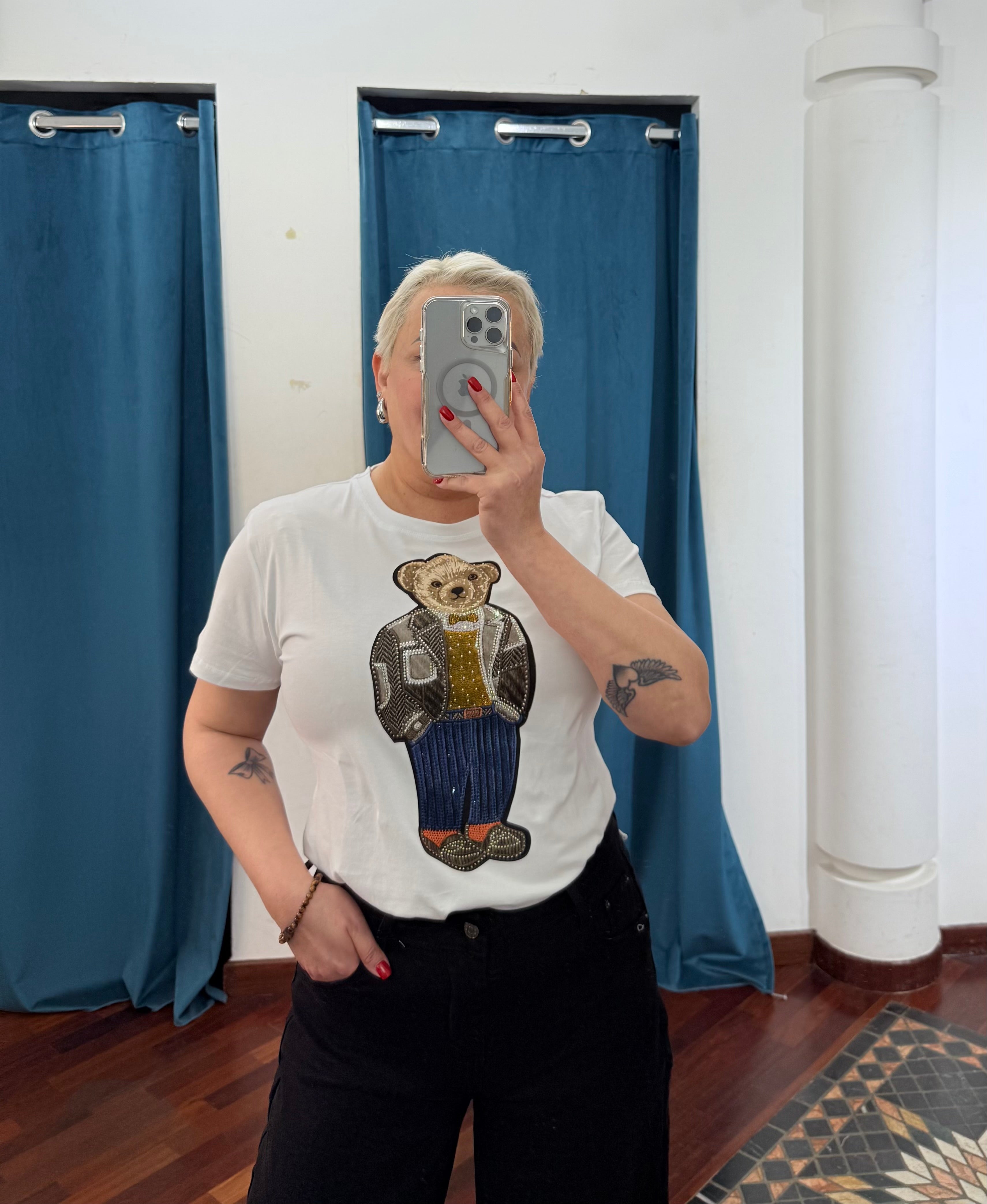 Shirt Teddy Blue