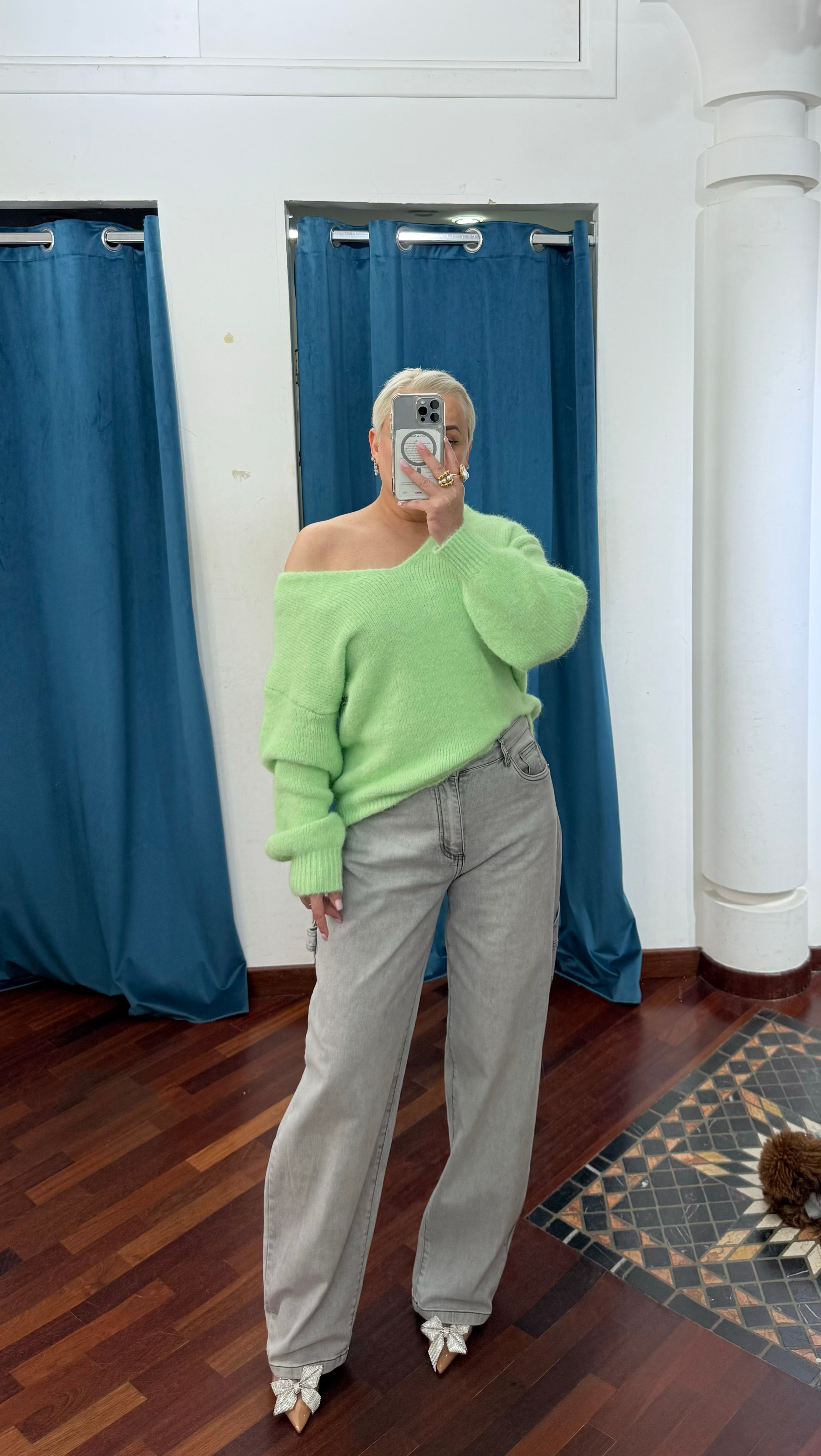 Maglione Fiocco Green