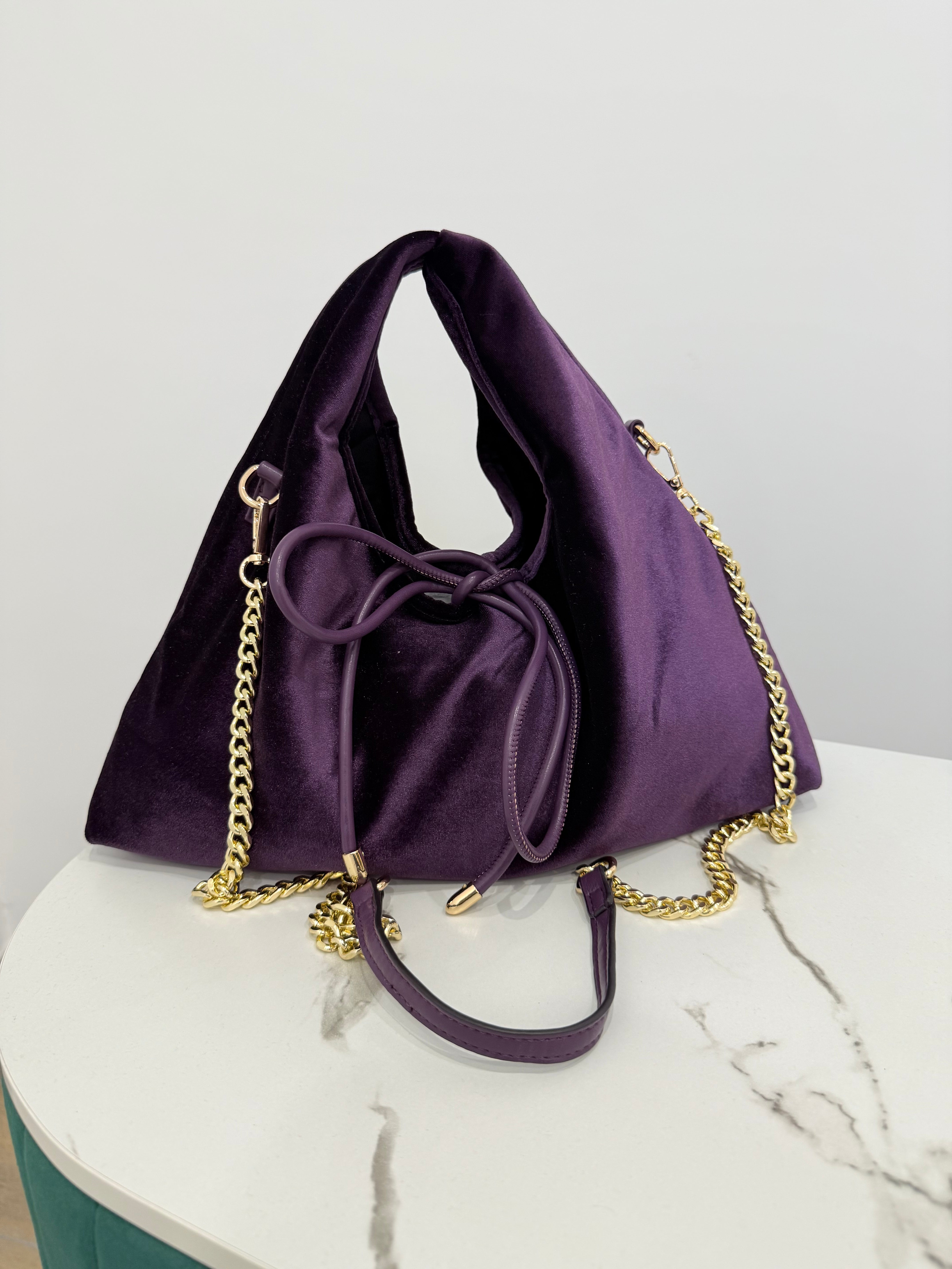 Sacca Velvet Violet