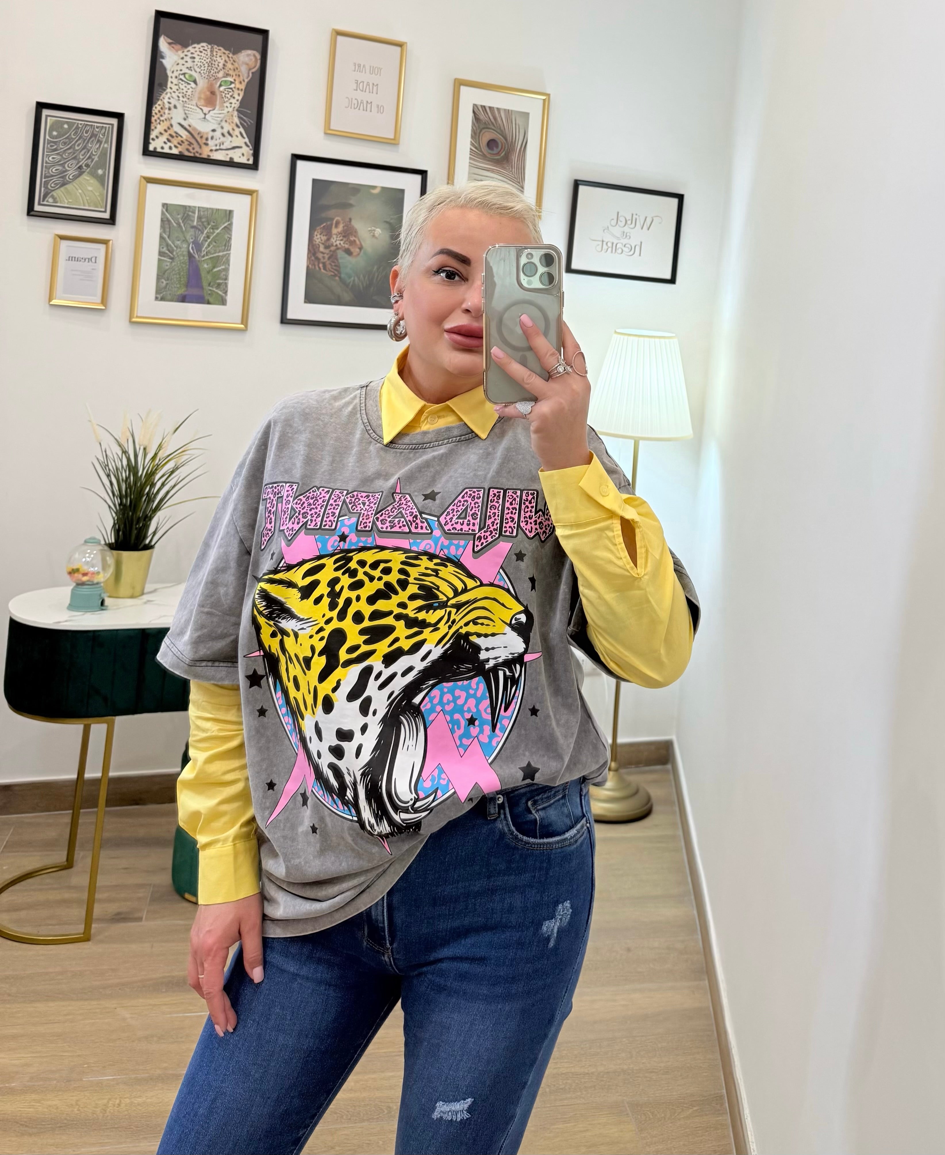 Shirt Over Tiger Yellow