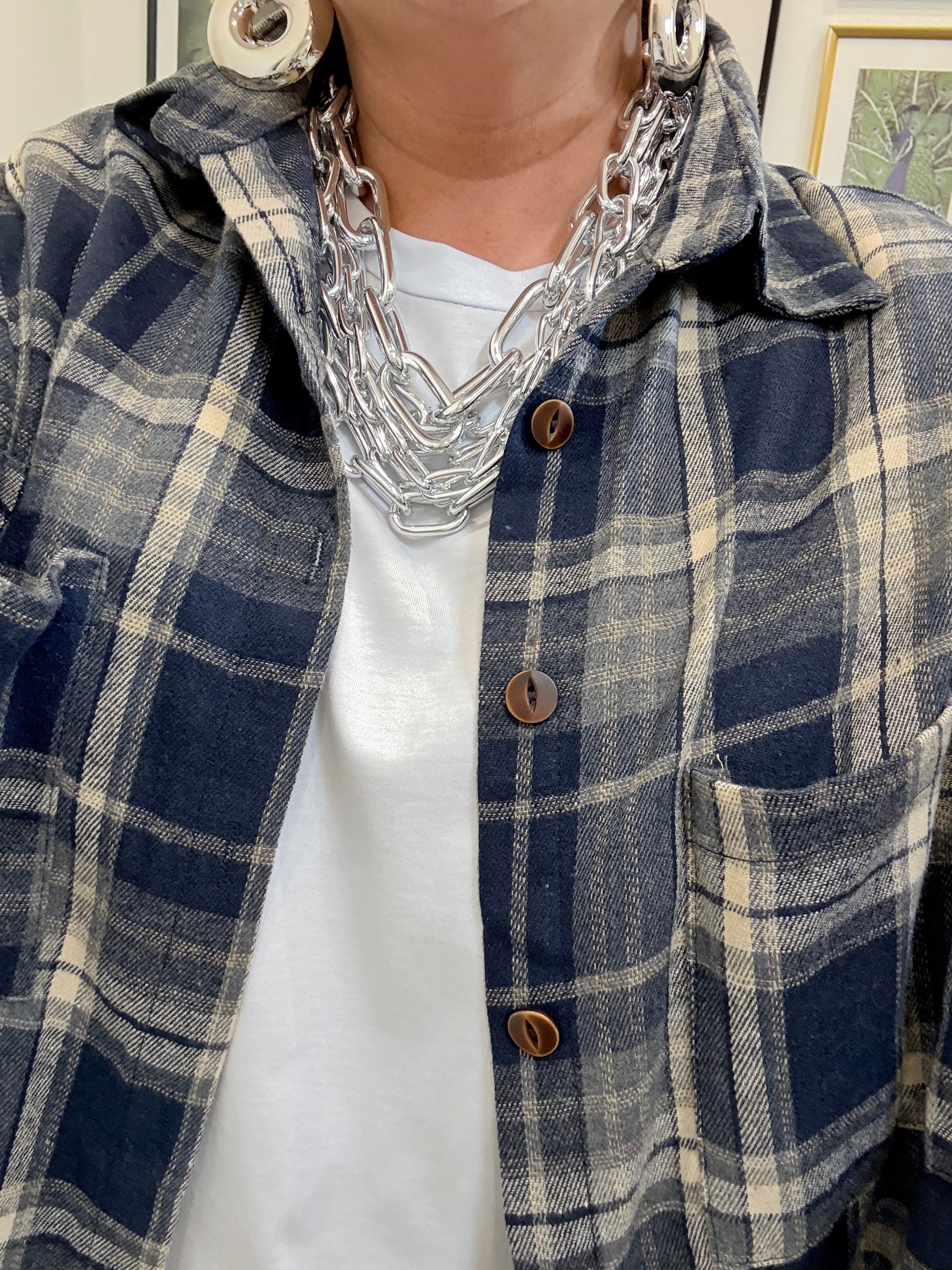 Girocollo Catene Silver