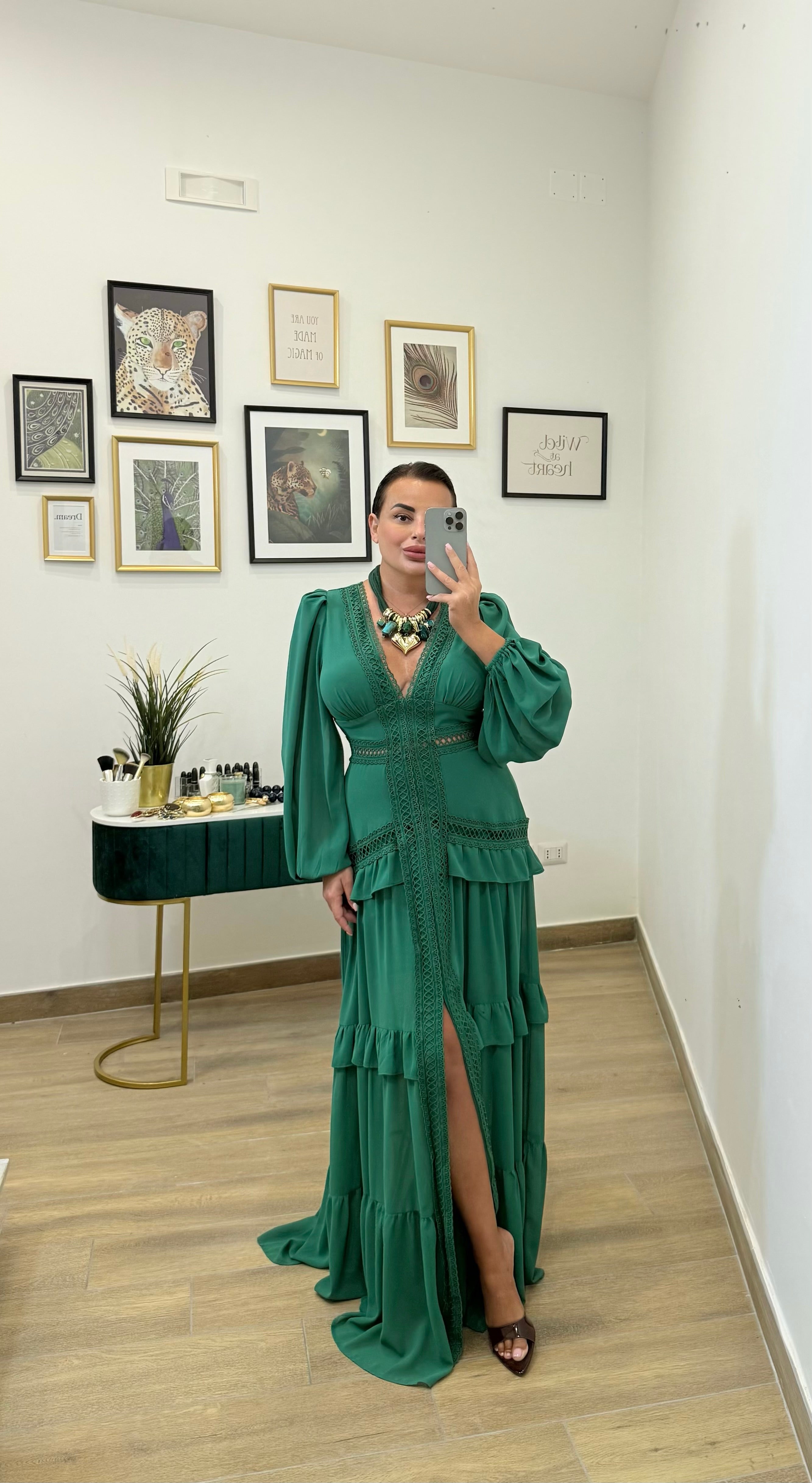 Abito Lungo Francy Verde