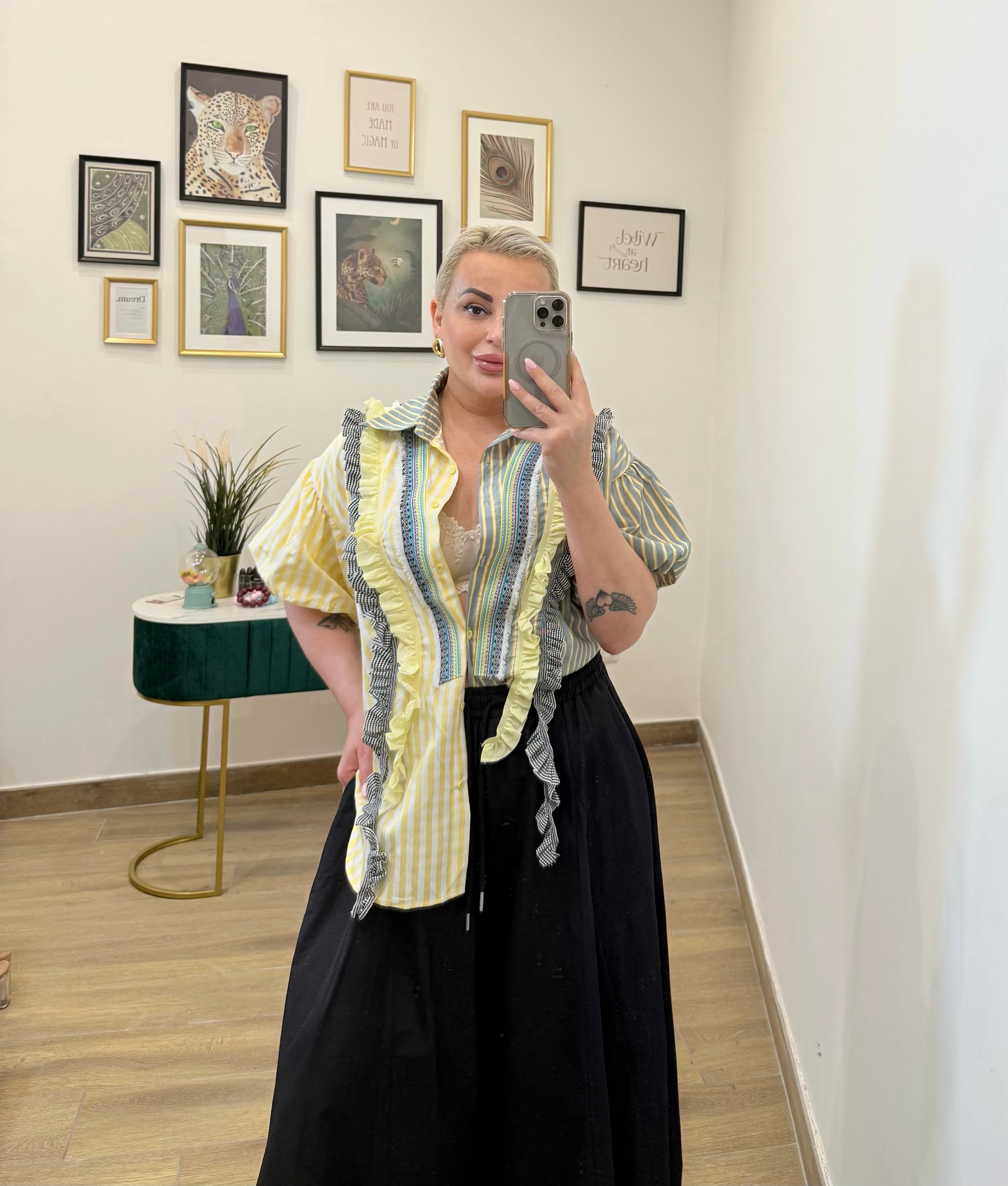 Camicia London Yellow