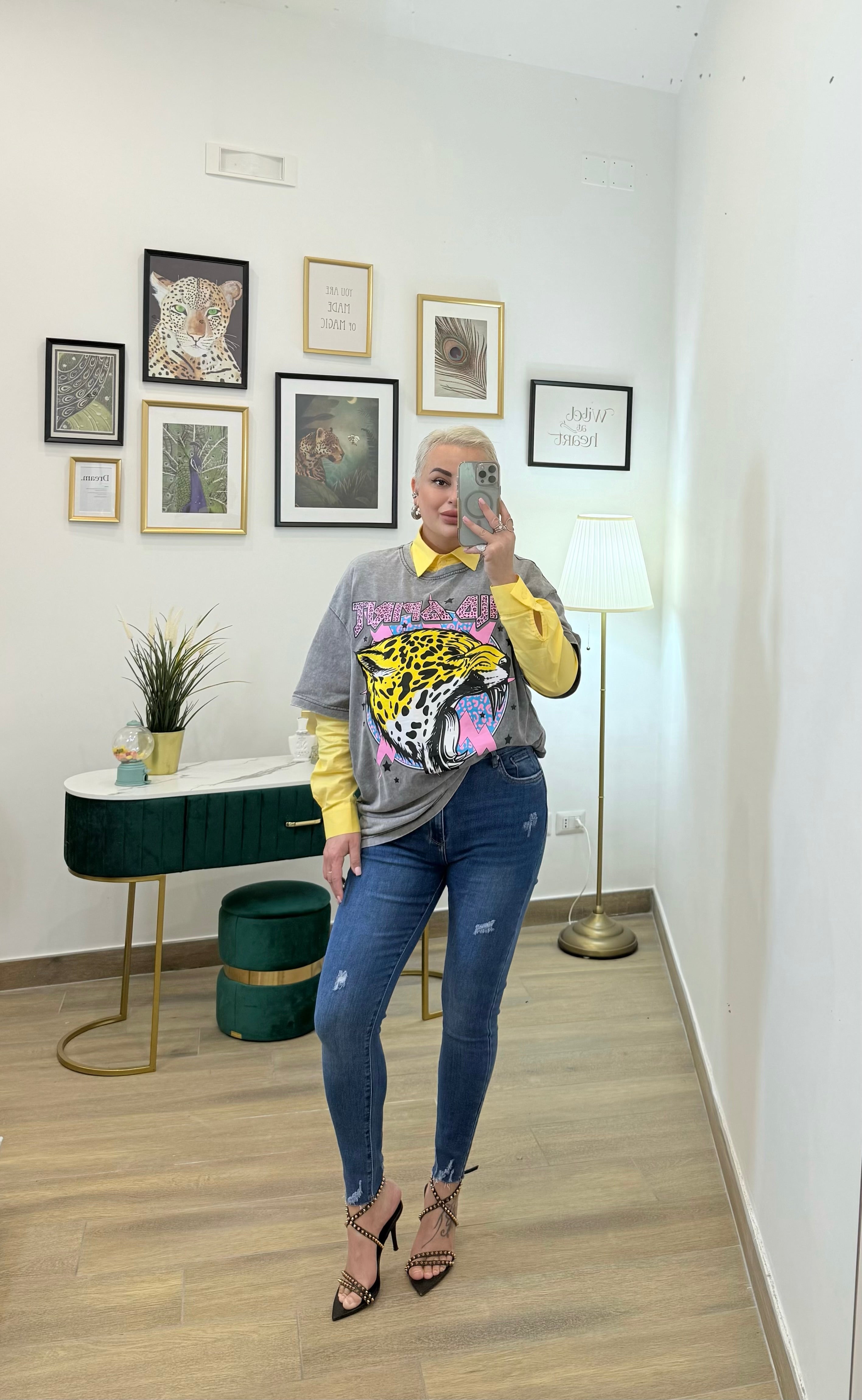 Shirt Over Tiger Yellow