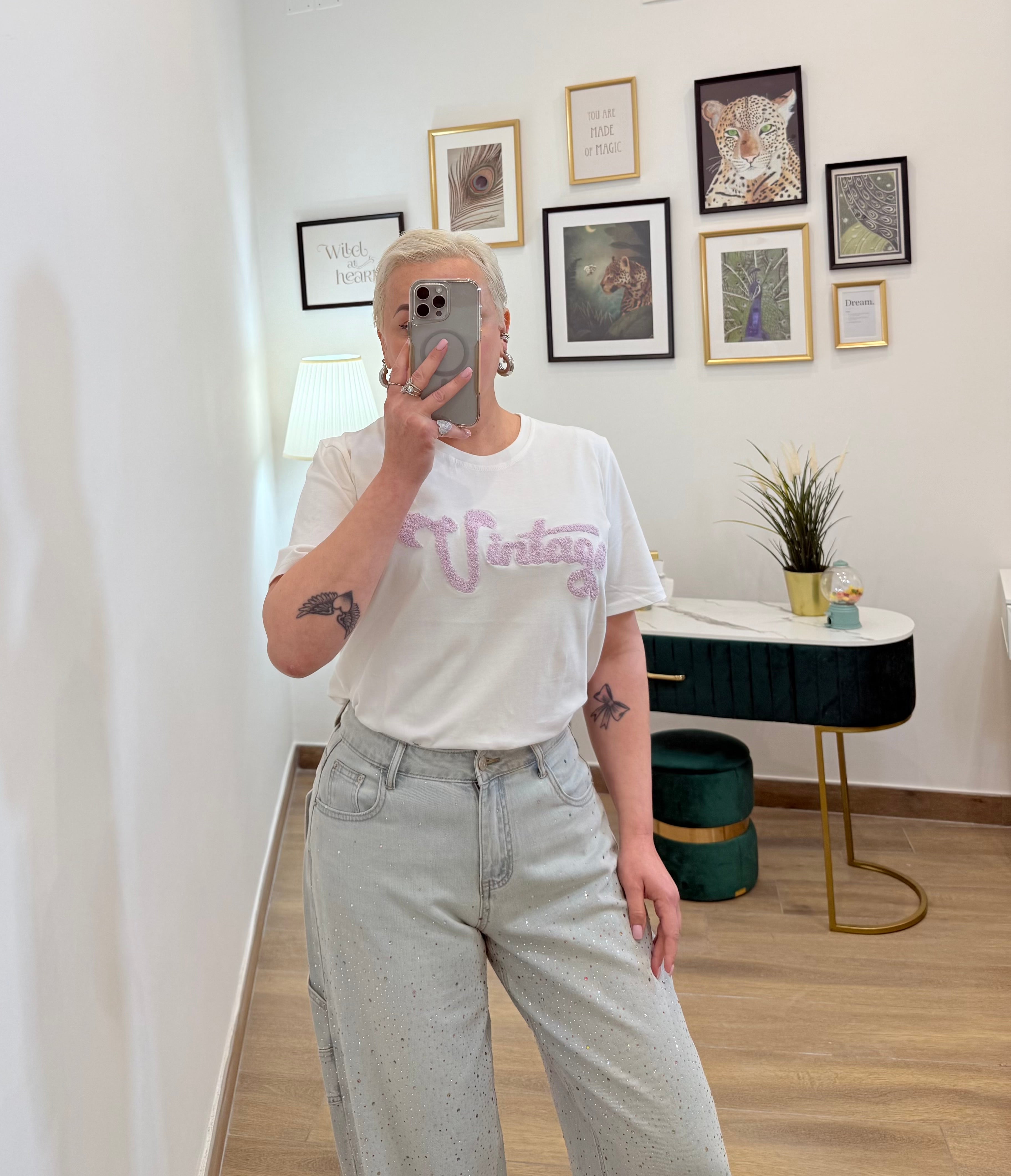 Shirt Vintage Lilla