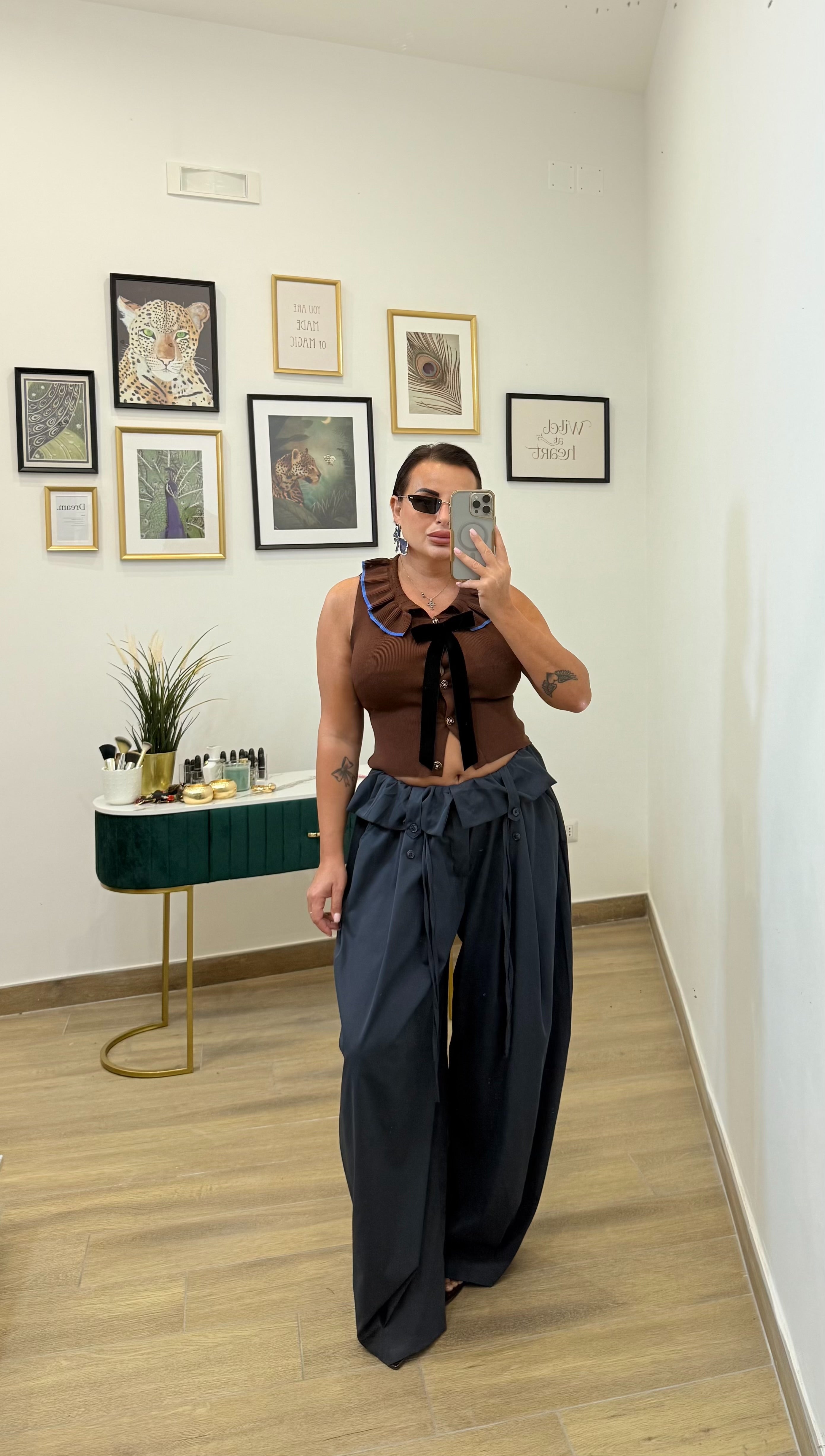 Pantalone Caramella Blue