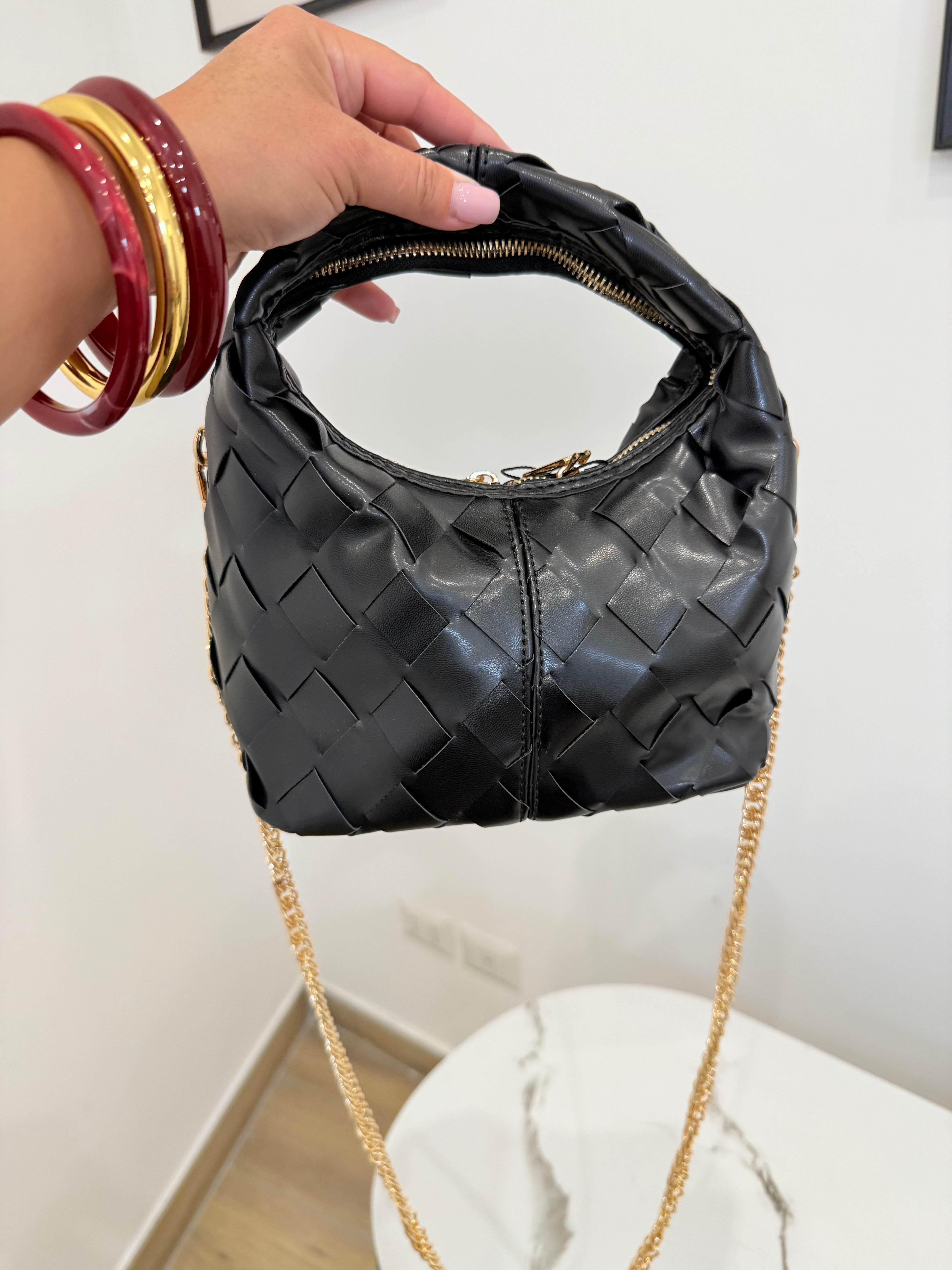 Borsa bottega black