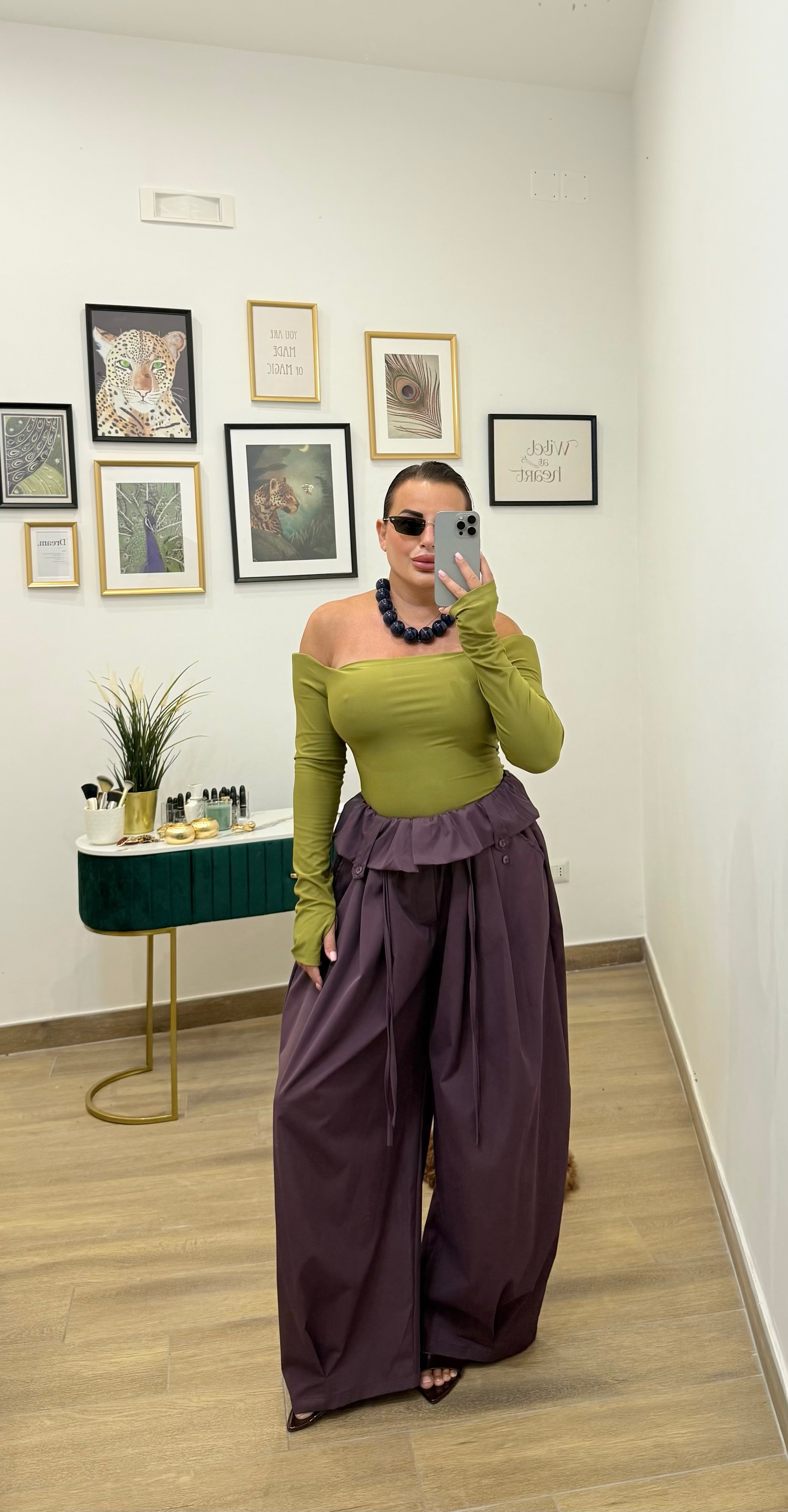 Pantalone Caramella Violet
