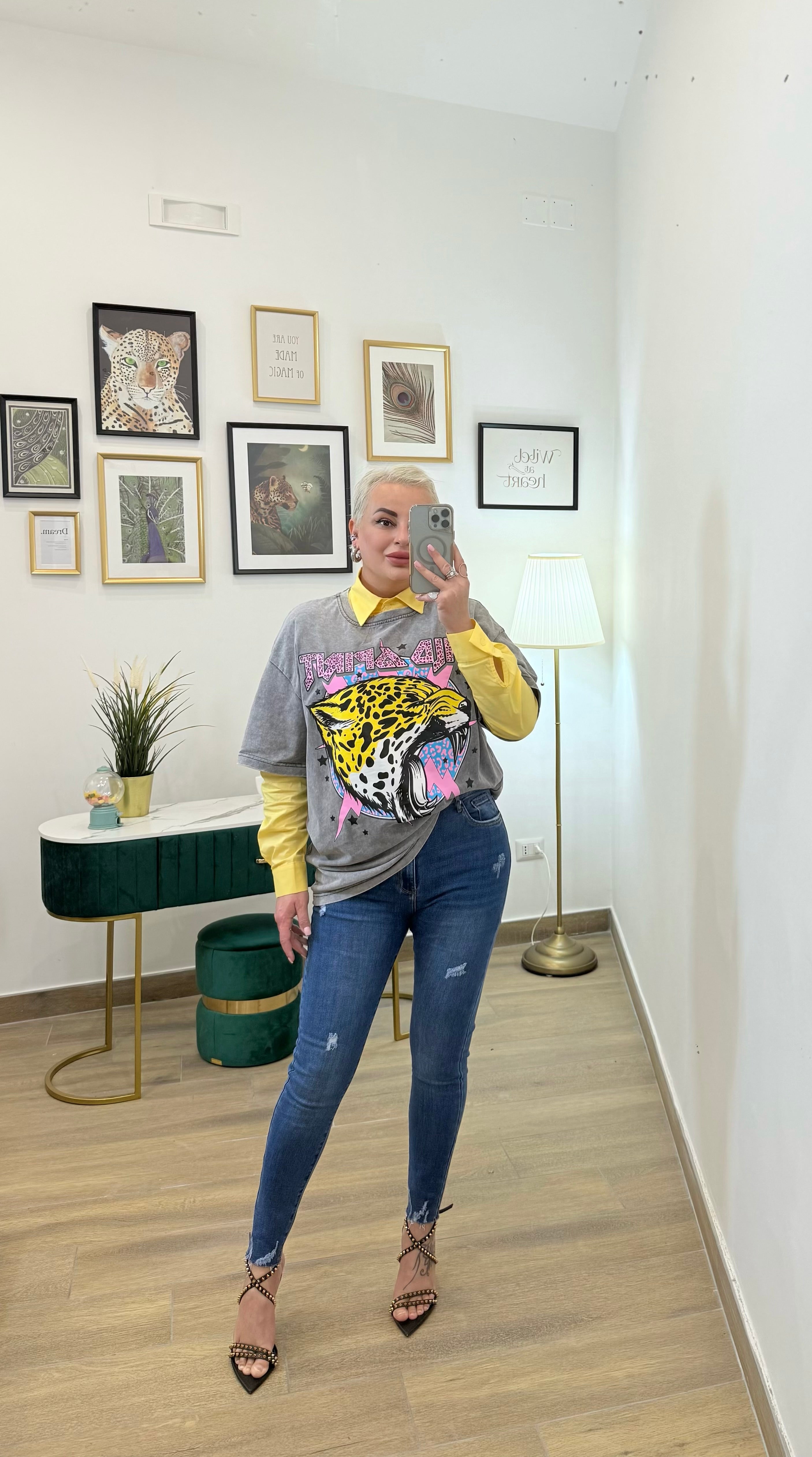 Shirt Over Tiger Yellow