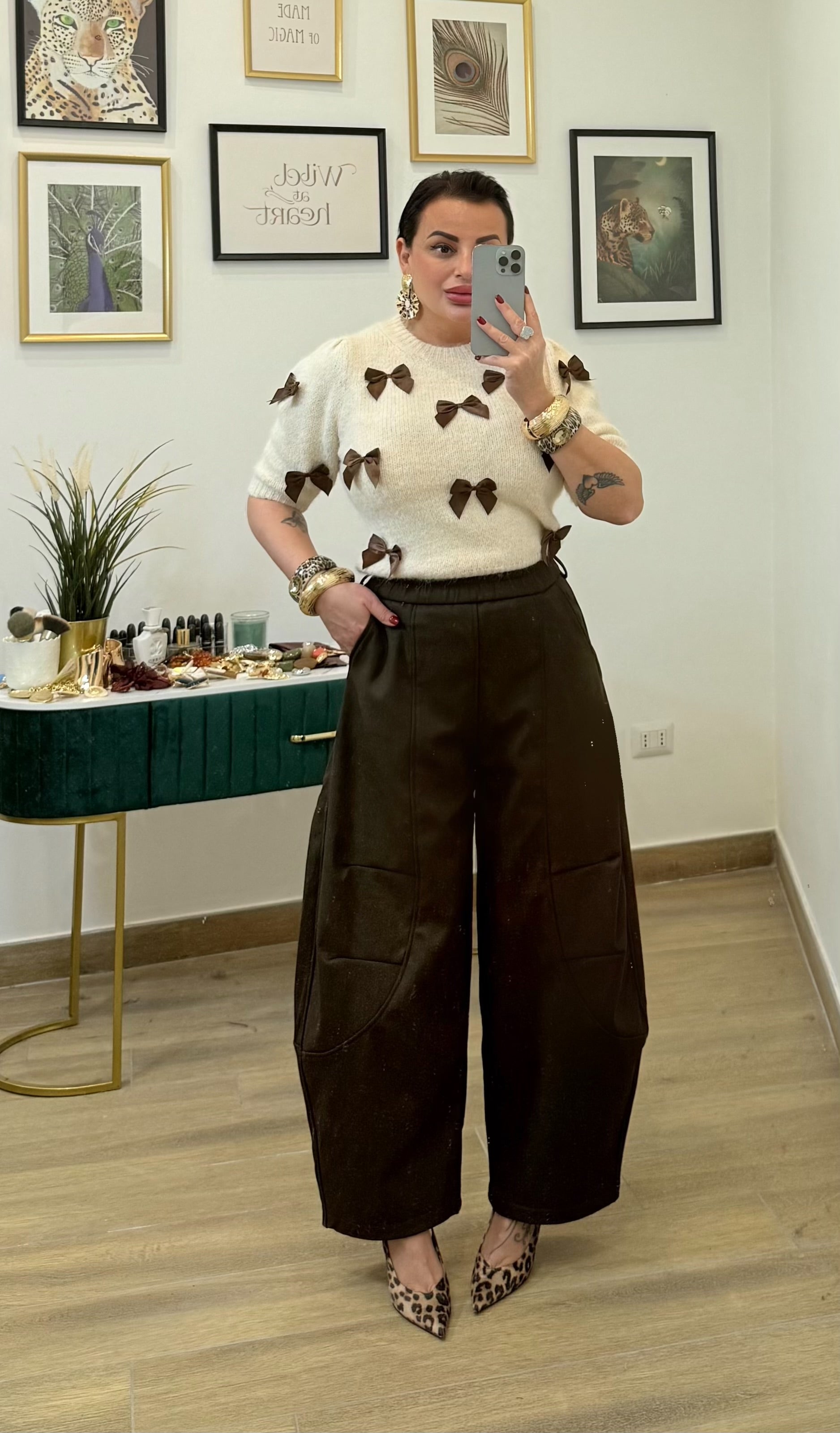 Pull Fiocchetti Panna