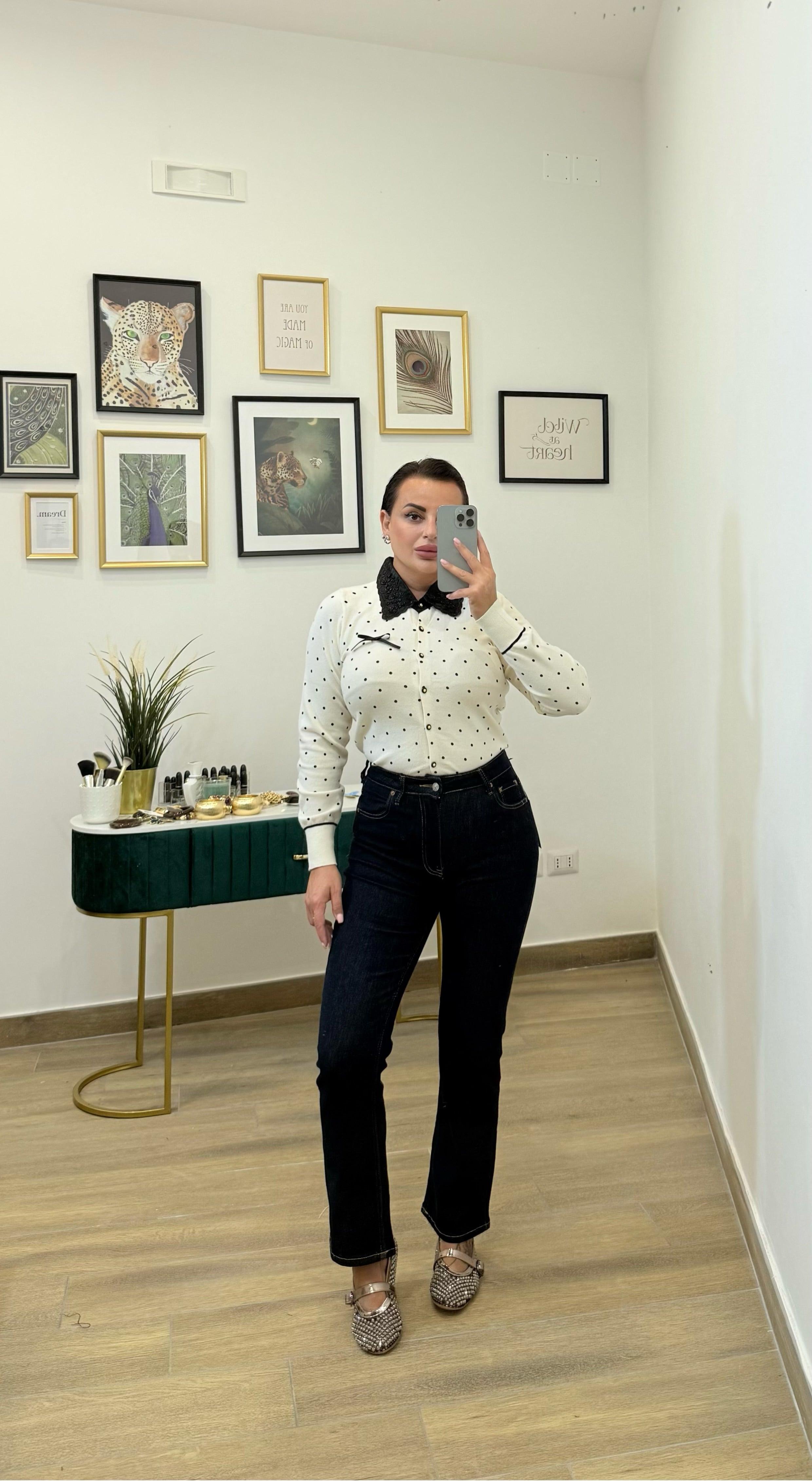 Jeans Mom fit lavaggio dark