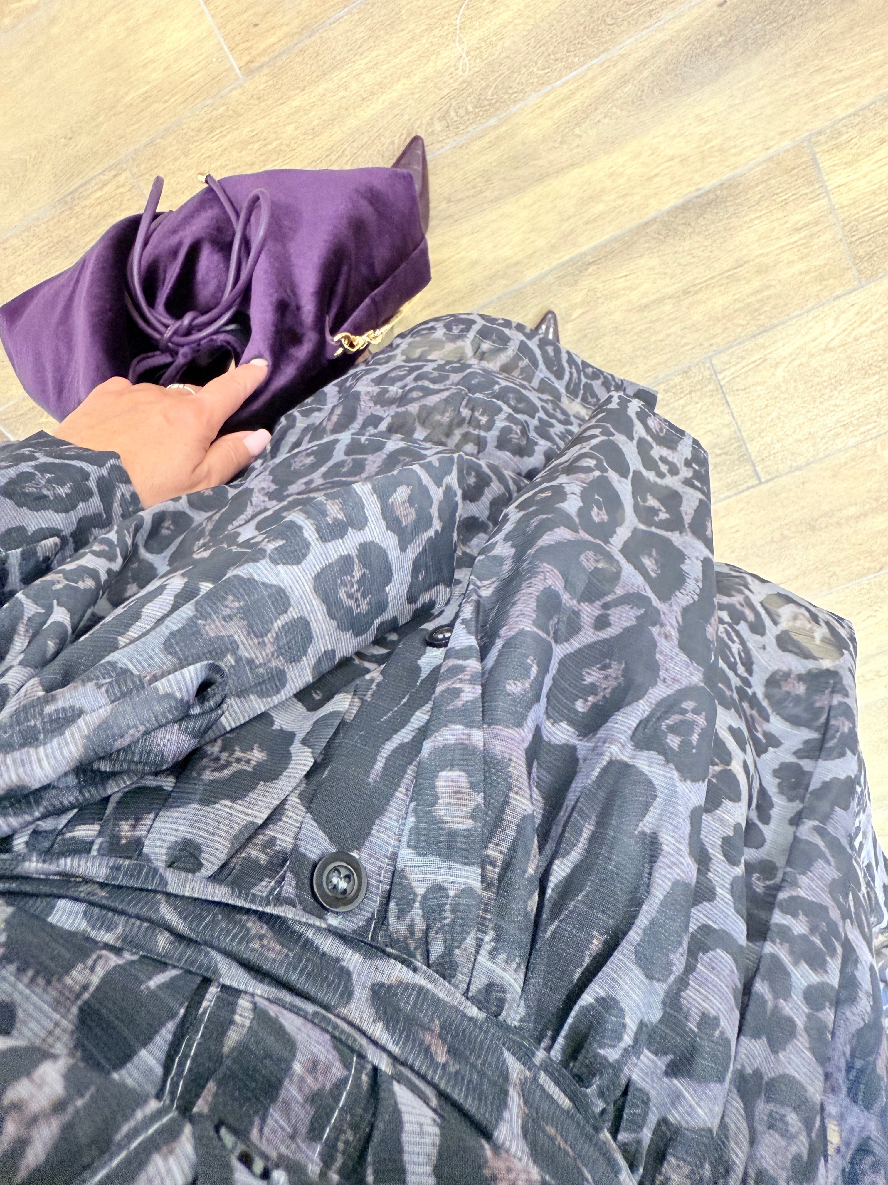 abito Frou frou animalier