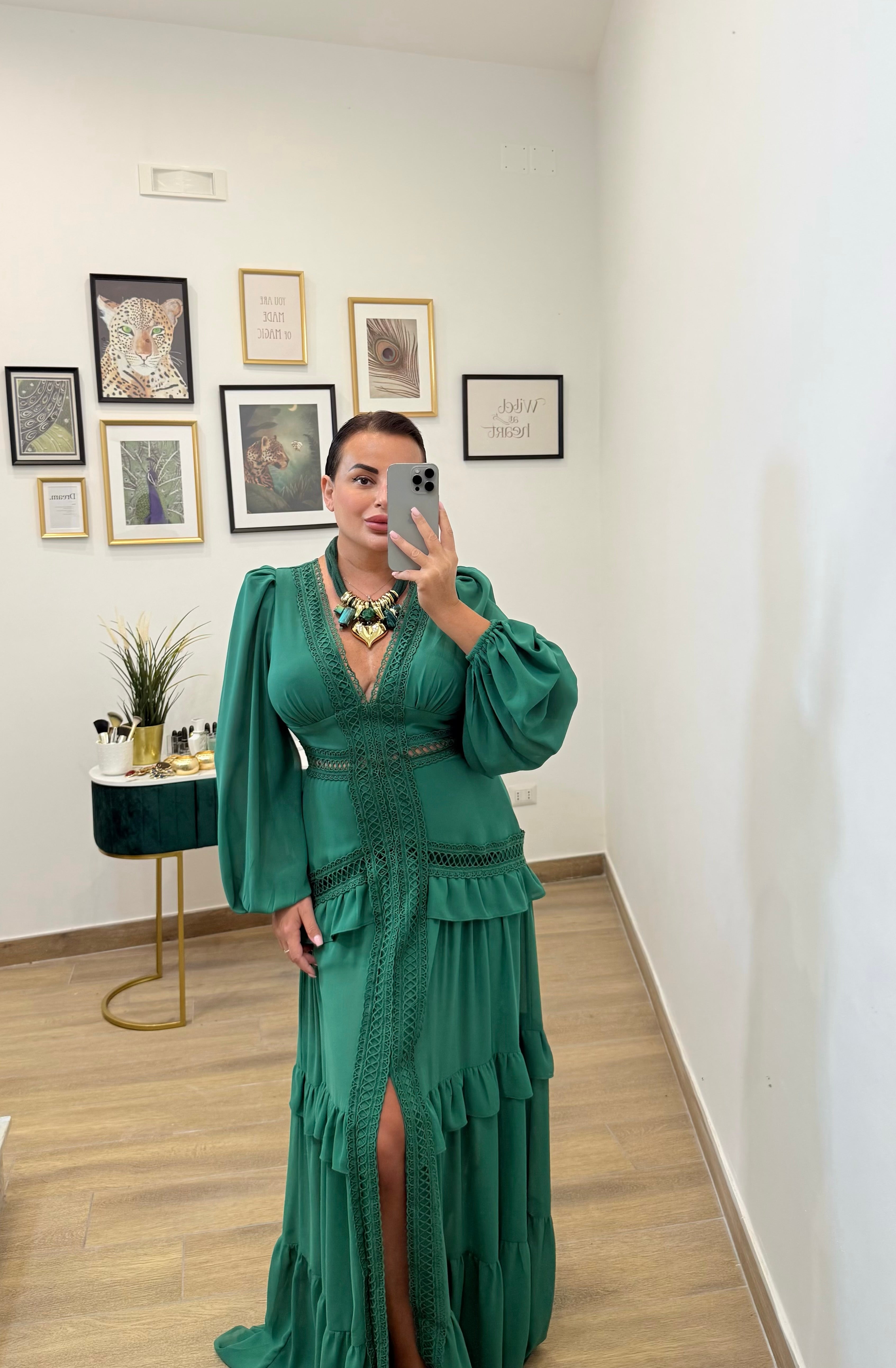 Abito Lungo Francy Verde