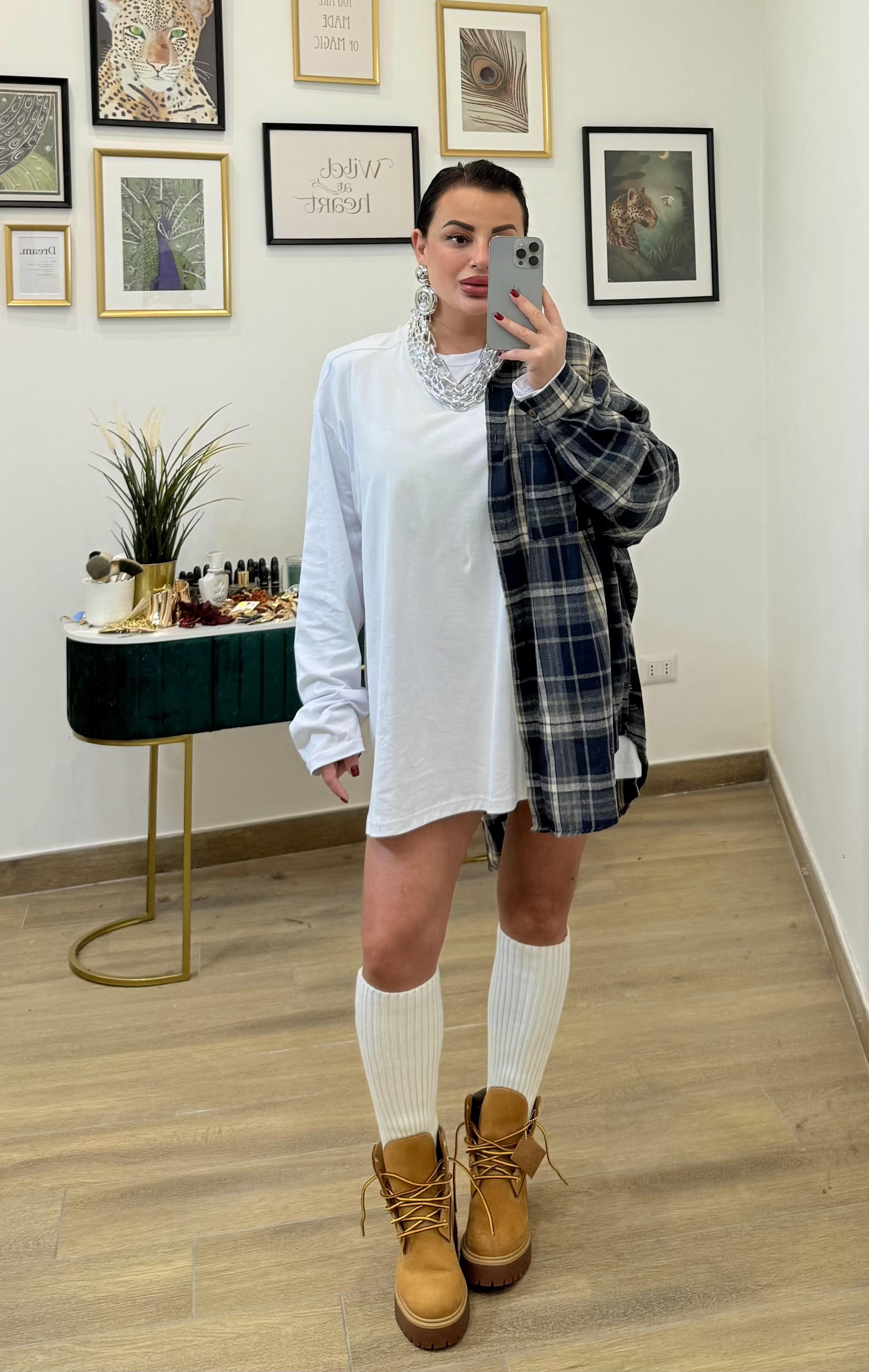 Shirt spalline White