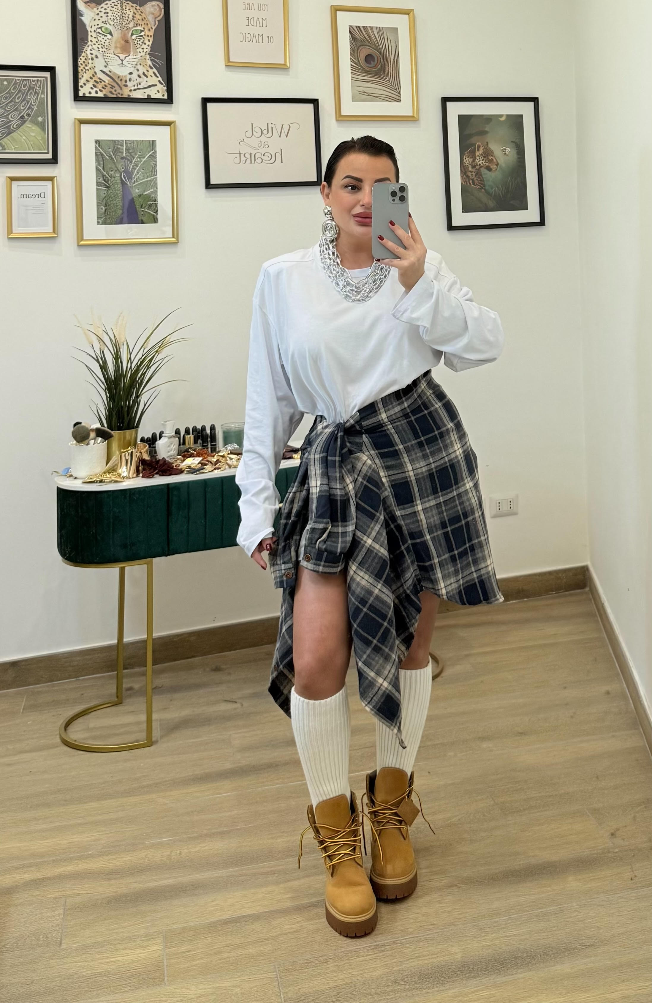 Shirt spalline White